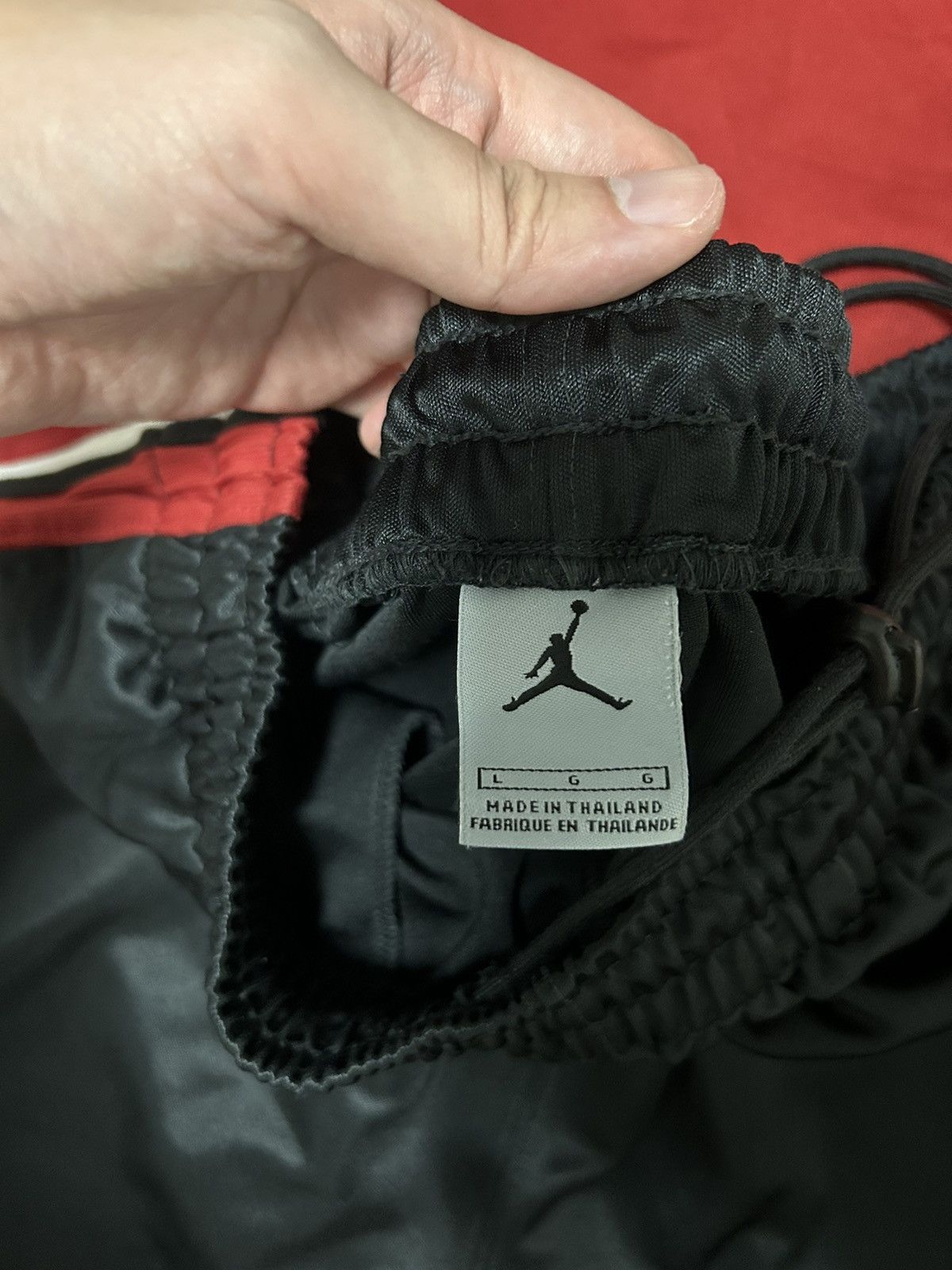 Jordan Brand × Nike × Vintage Jordan vintage early 2000 Bred basketball set Size US L / EU 52-54 / 3 - 3 Thumbnail