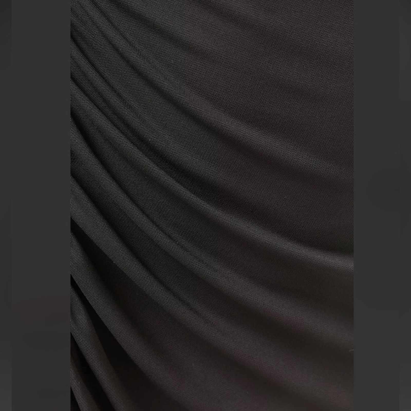 Enza Costa NEW Enza Costa $395 Black Matte Jersey Slash Dress size XS Size XS / US 0-2 / IT 36-38 - 4 Thumbnail