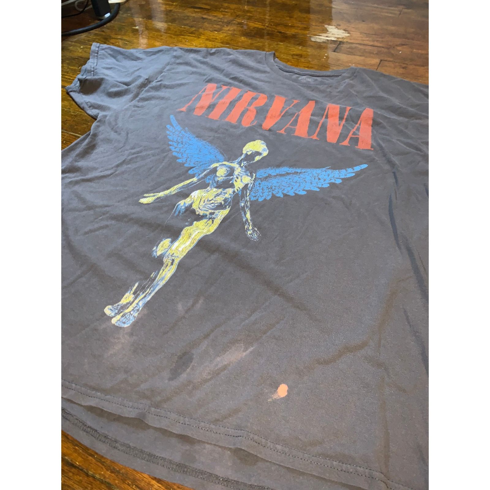 Nirvana Nirvana In Utero T Shirt XL Distressed Grunge Band Tee Size US XL / EU 56 / 4 - 3 Thumbnail