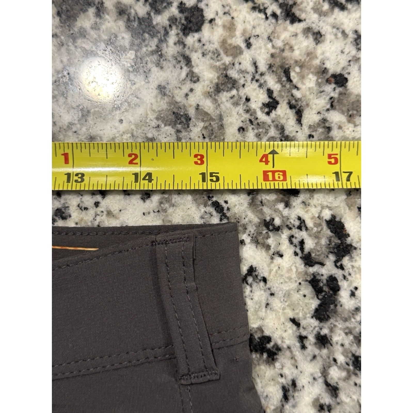 Mizzen+Main Mizzen + Main Pants Slim Chino 30x29.5 Black Mens Straight Pocket Front Button Zip Casual Golf Size US 30 / EU 46 - 2 Thumbnail