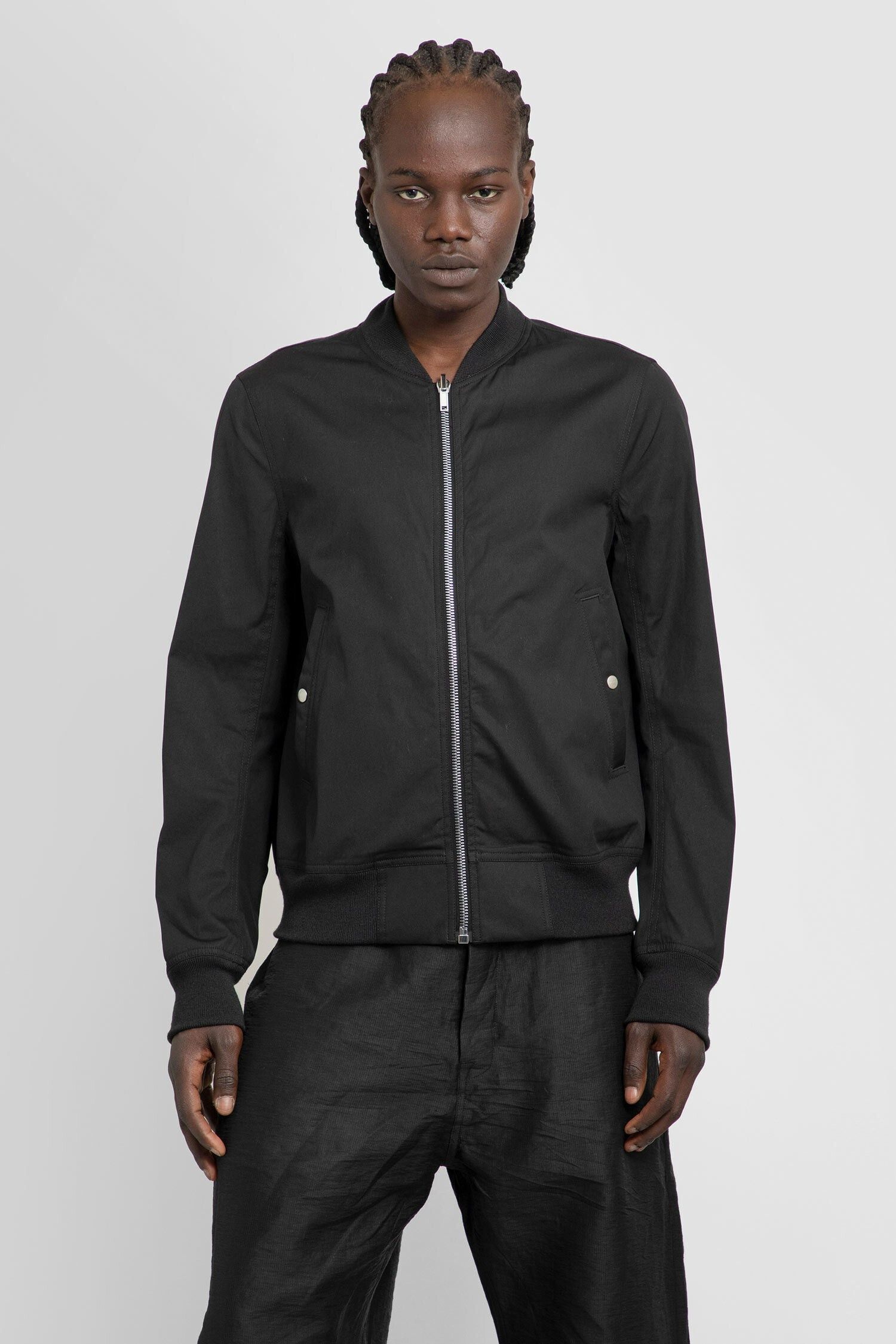 Rick Owens o1y0325 Reversible Bomber Jacket in Black Size US L / EU 52-54 / 3 - 3 Thumbnail