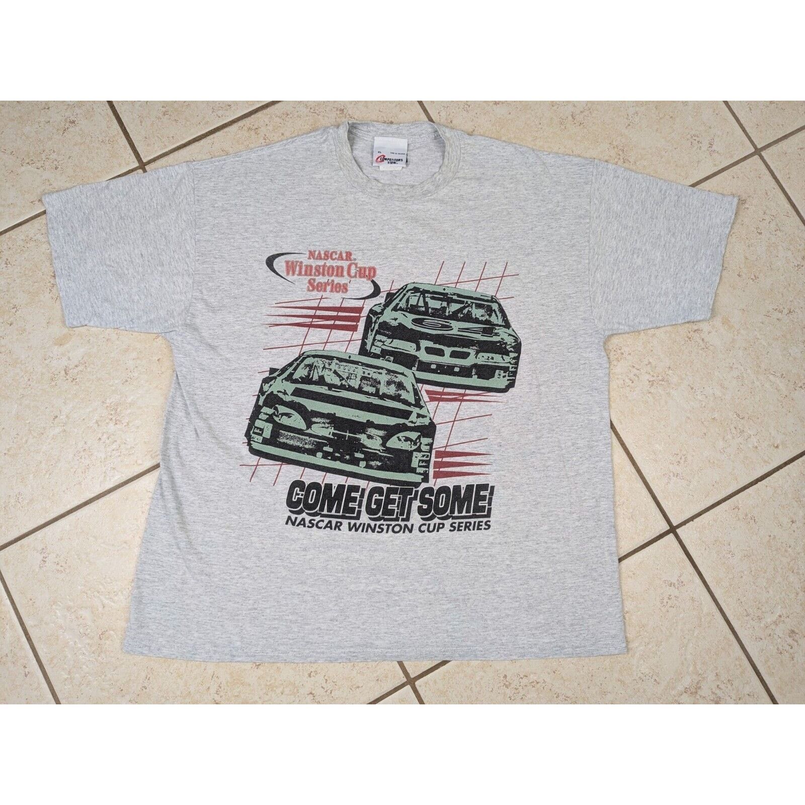 Other Vtg 2002 NASCAR T Shirt Winston Cup "COME GET SOME" Gray XL Size US XL / EU 56 / 4 - 1 Thumbnail