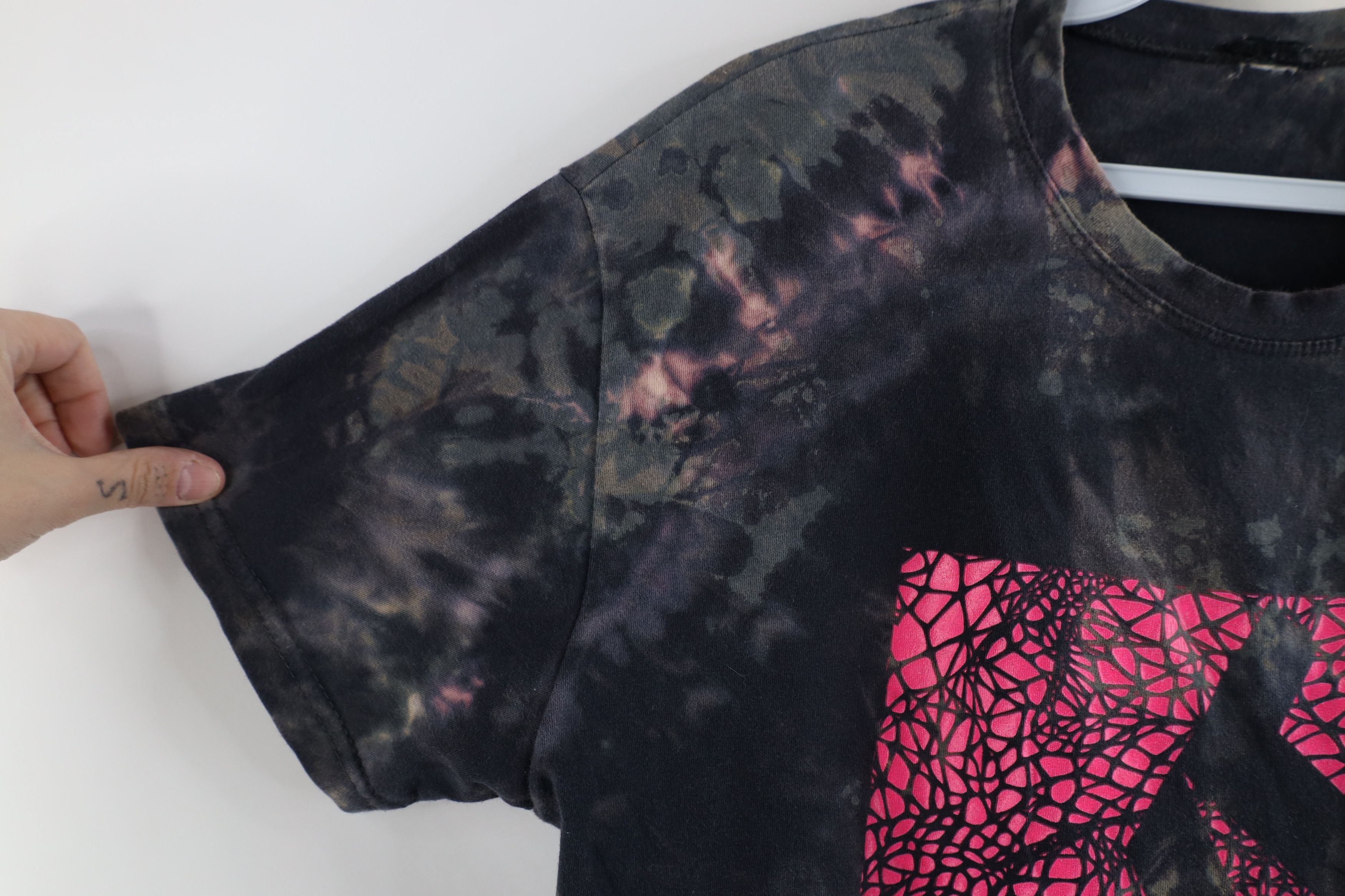 Nike × Vintage Vintage Nike Distressed Big Swoosh Acid Wash T-Shirt Size US M / EU 48-50 / 2 - 5 Thumbnail