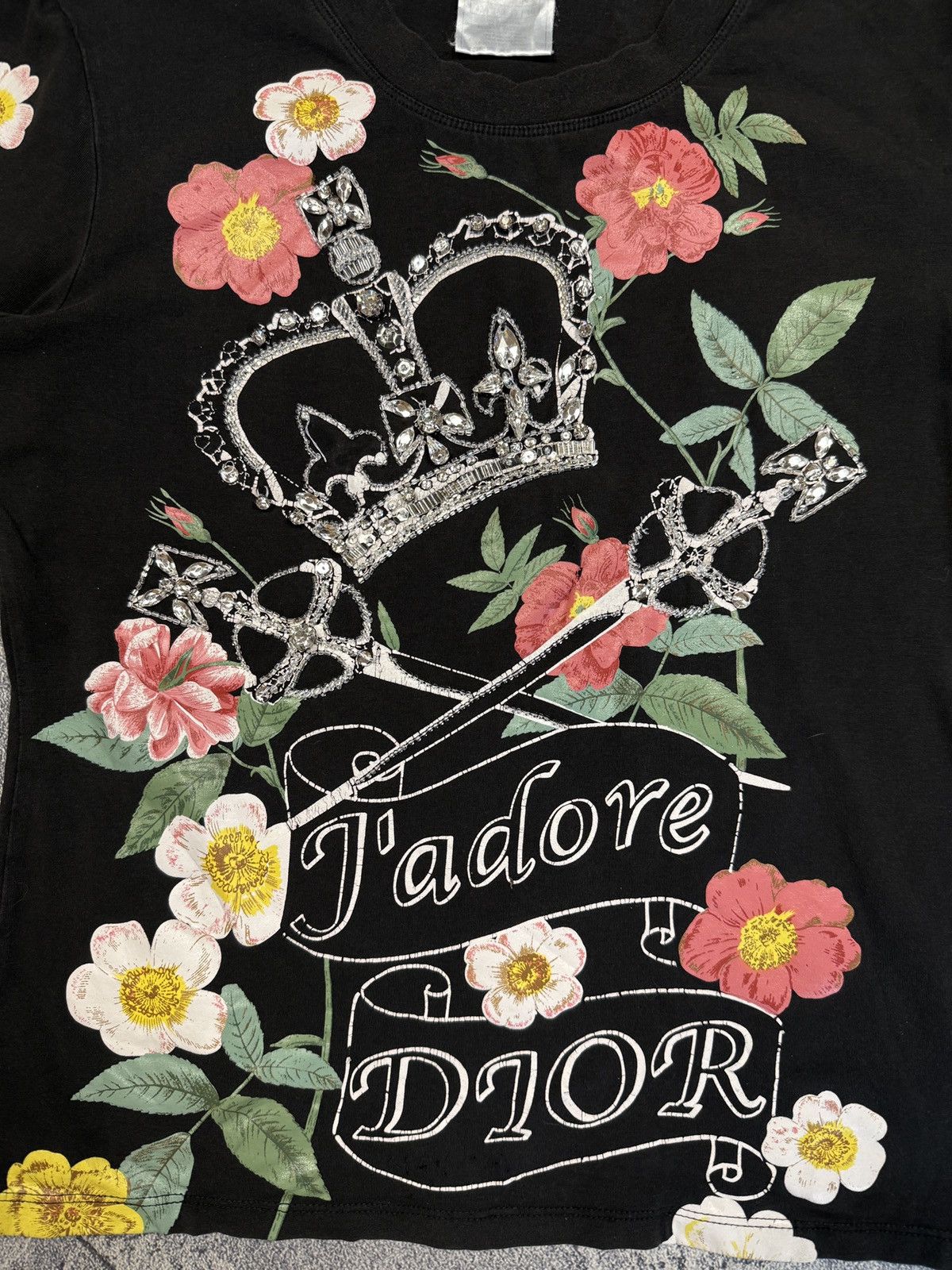 Christian Dior Monsieur Vintage Jadore Dior Christian Dior Flowers Long Sleeve Size M / US 6-8 / IT 42-44 - 8 Thumbnail