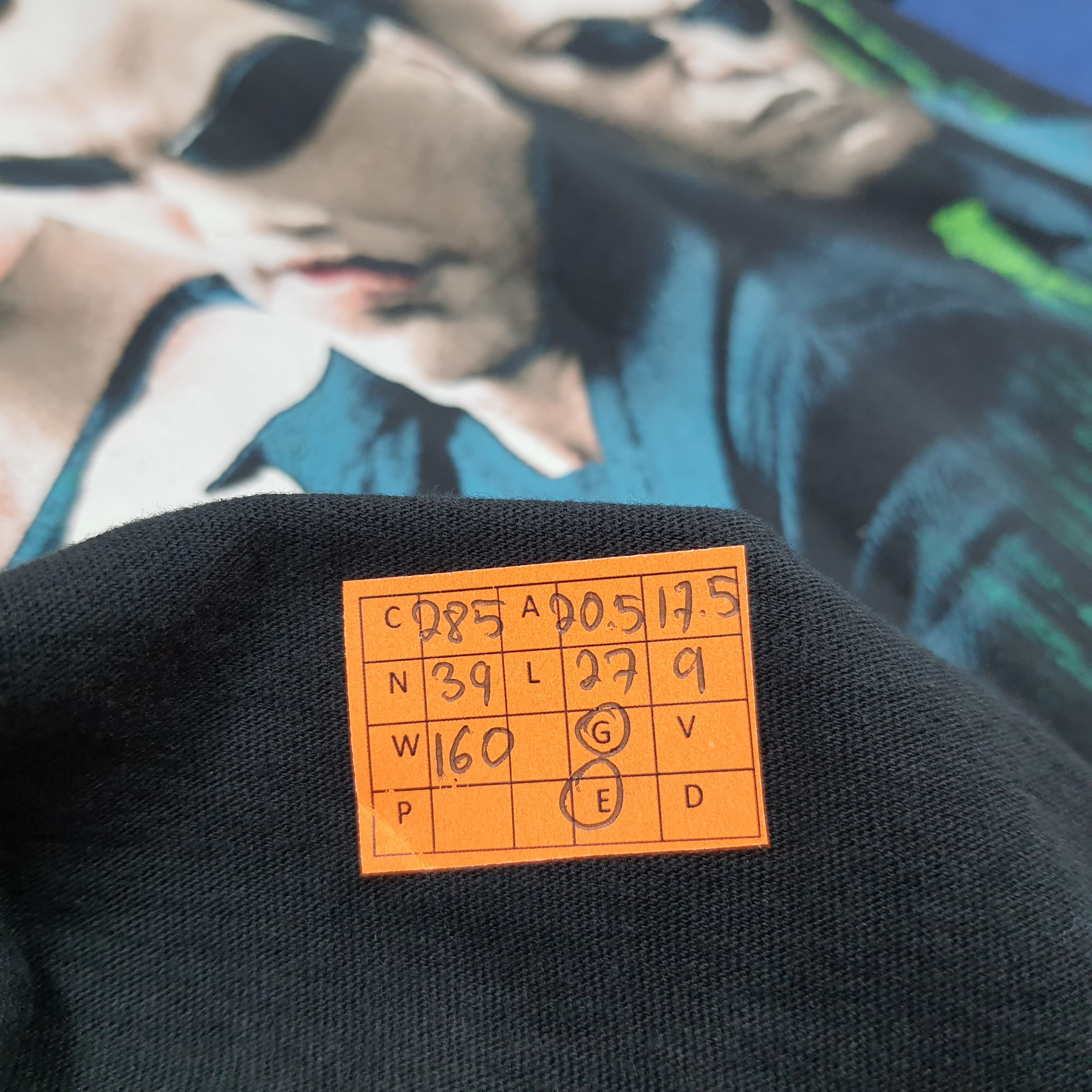 Warner Bros Vintage Look The Matrix Movie T-Shirt Promo Graphic C285N39 Size US M / EU 48-50 / 2 - 9 Thumbnail