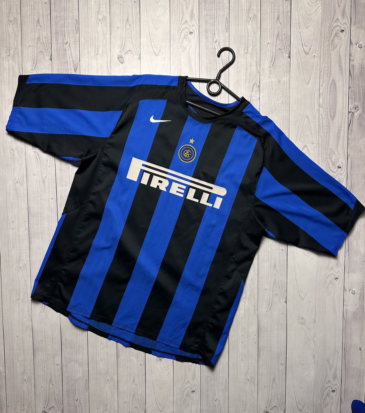 Maillot Foot Inter Milan 1990-1991 Domicile Uhlsport Taille M – Occasion état Excellent