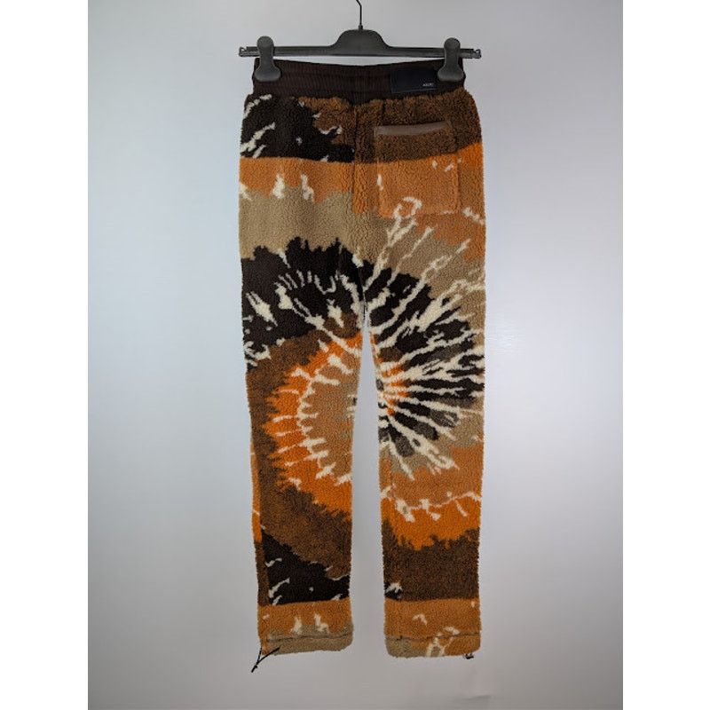 Amiri o1rshd1 Tie Dye Track Pant in Orange / Black Size US 30 / EU 46 - 12 Thumbnail