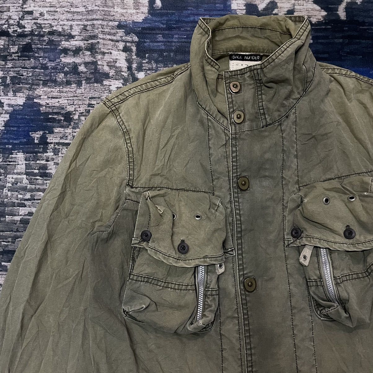 Number (N)ine Vintage Back Number Military Field Jacket Multi Pocket Size US S / EU 44-46 / 1 - 4 Thumbnail