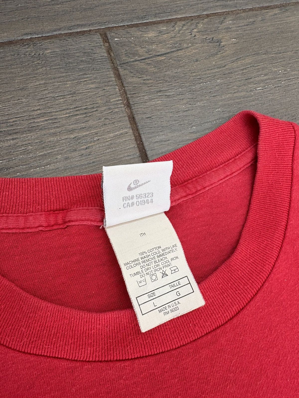 Nike Nike Jordan 23 Single Stitch Double Sided Made in USA TShirt Size US L / EU 52-54 / 3 - 9 Thumbnail