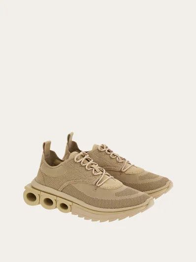 Salvatore Ferragamo o1s1rm0625 Low-Top Sneakers in Beige Size US 9 / EU 42 - 4 Thumbnail