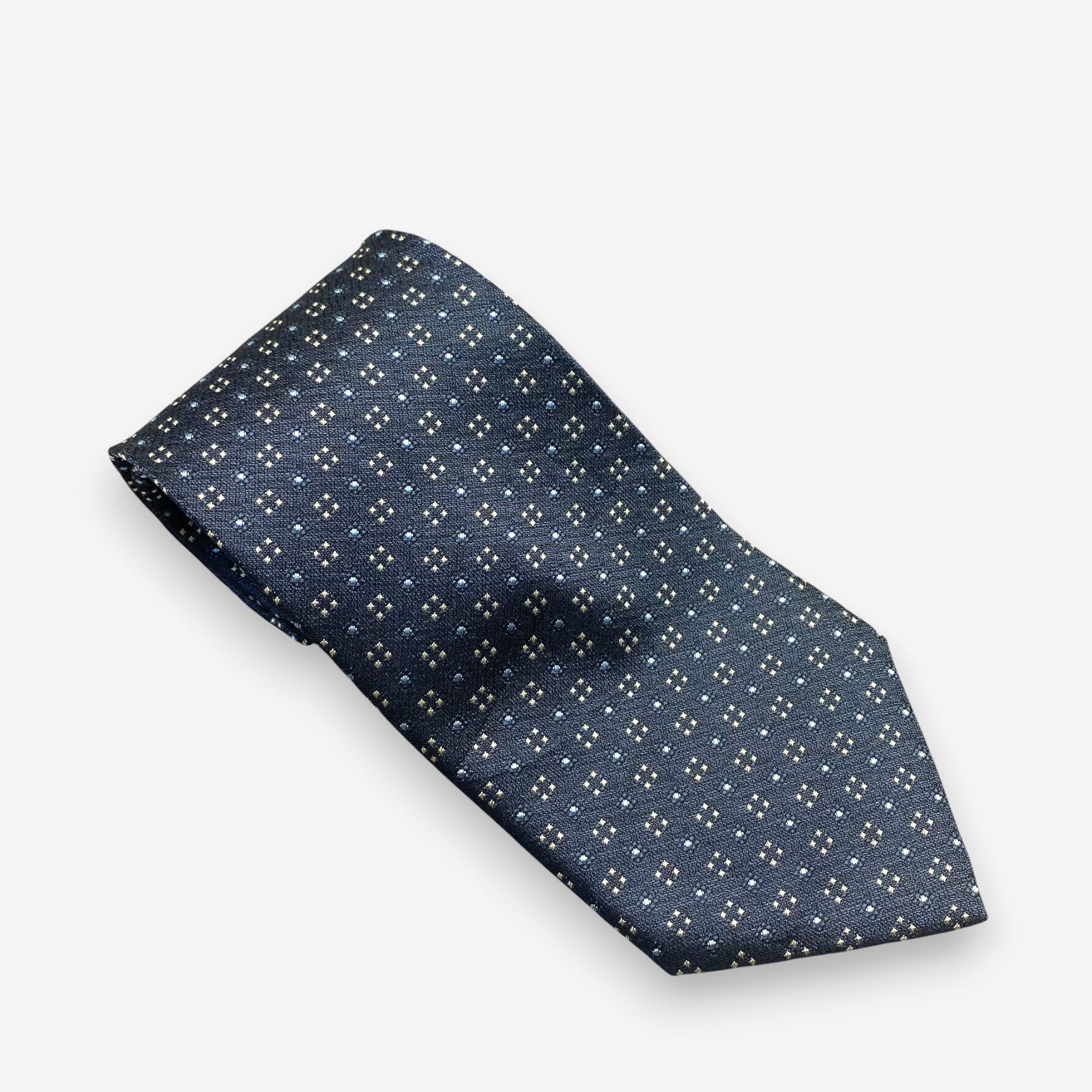 Japanese Brand Vintage Pierre Balmain SILK Necktie Cravate Pure Silk Size ONE SIZE - 1 Thumbnail