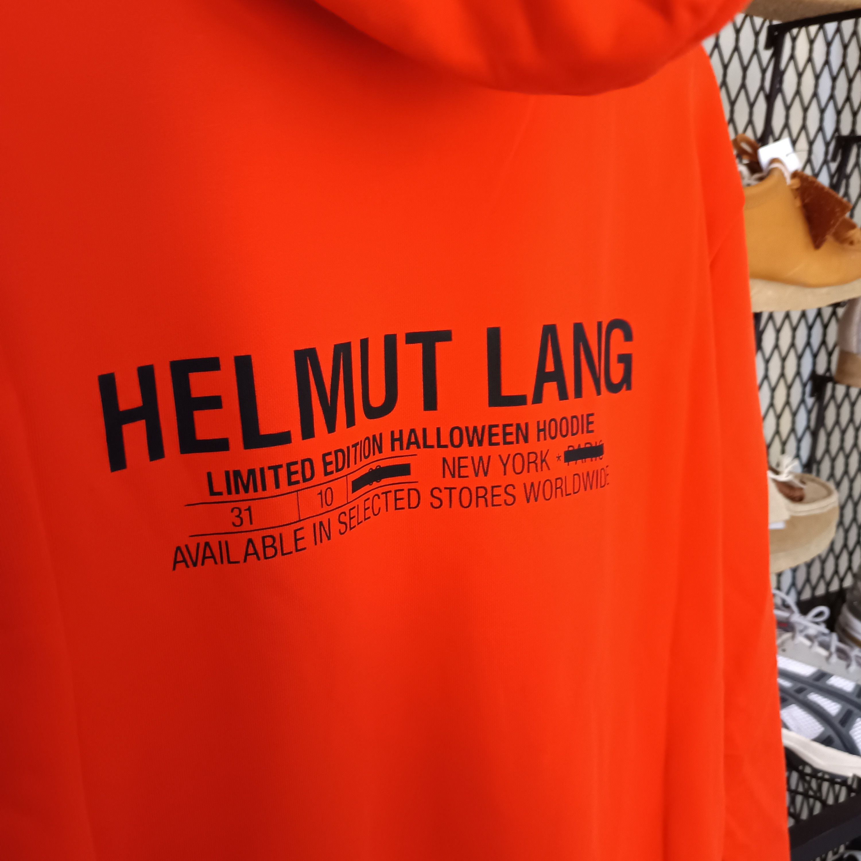 Helmut Lang HELMUT LANG HALLOWEEN HOODIE Size US XL / EU 56 / 4 - 3 Thumbnail