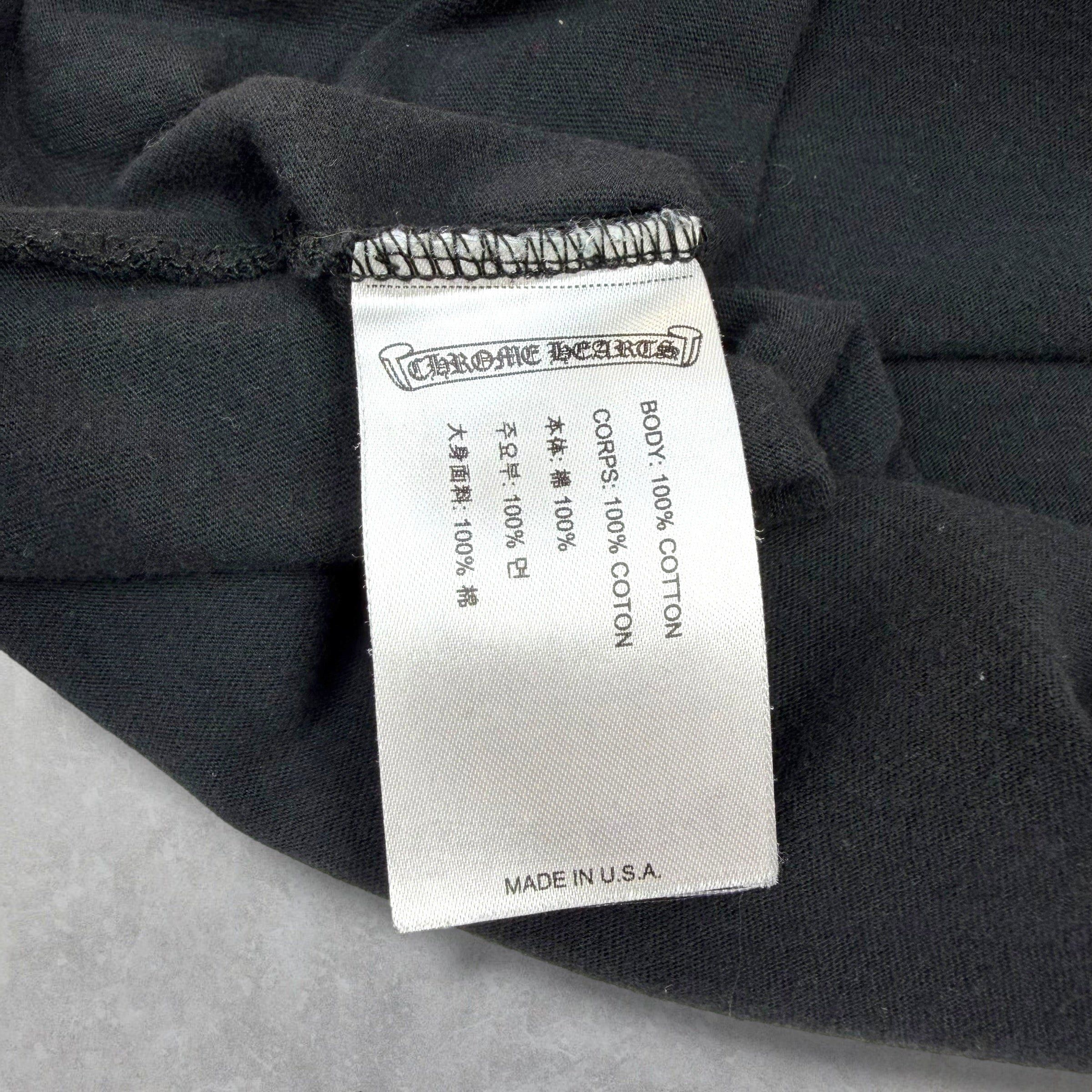 Chrome Hearts Chrome Hearts Blue Neck Logo Tee M Size US M / EU 48-50 / 2 - 4 Thumbnail
