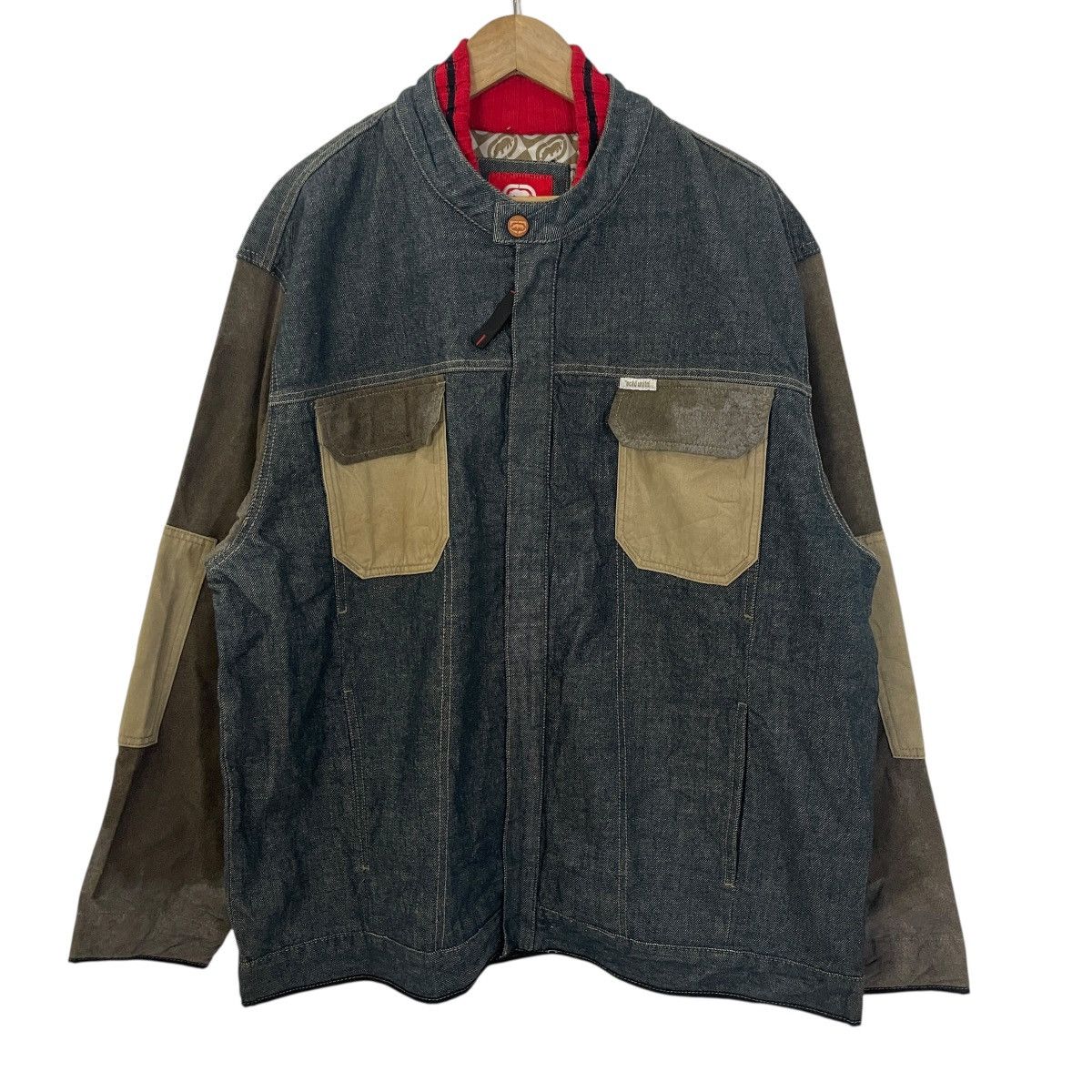 Ecko Unltd. Vintage Ecko Untld Western Denim Jacket Size US XXL / EU 58 / 5 - 1 Thumbnail