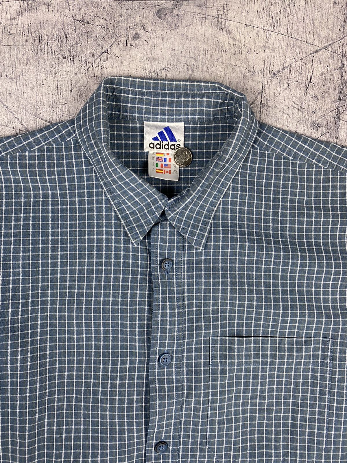 Adidas × Vintage Vintage Adidas Y2K Outdoor Life Button Up Shirt Size US XL / EU 56 / 4 - 8 Thumbnail