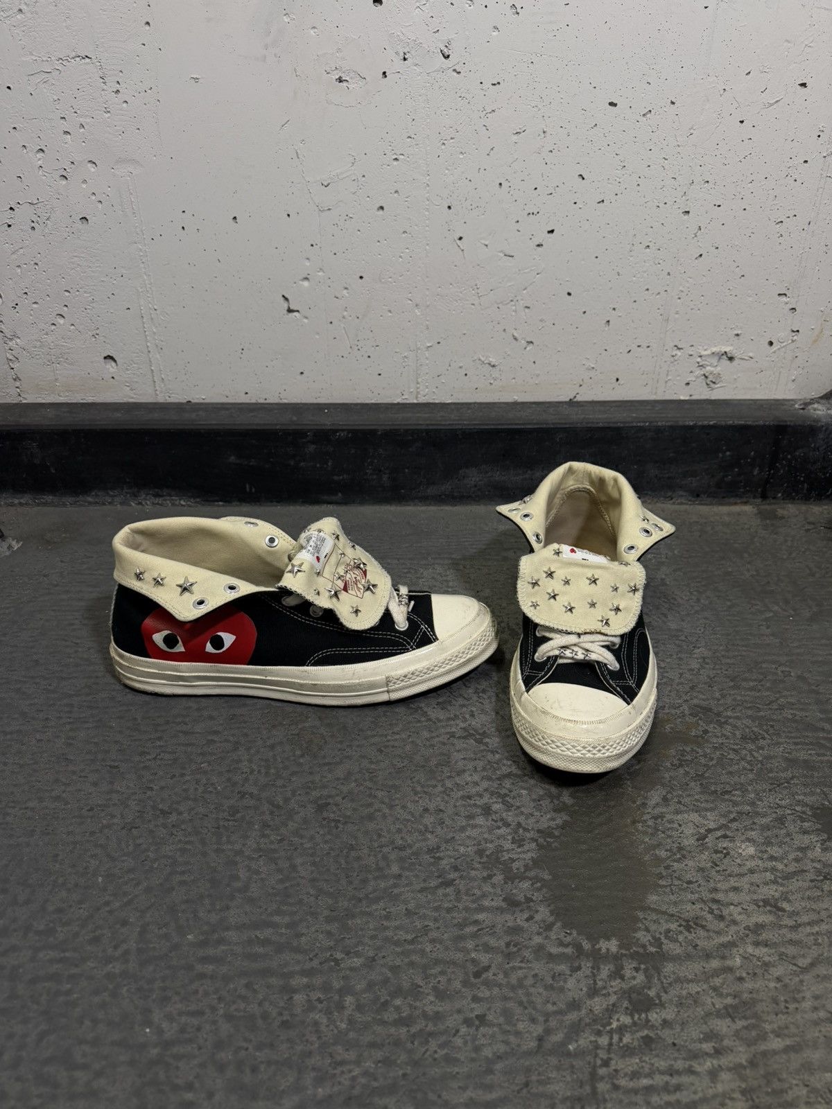 Comme des Garcons LPS CDG Converse Rework Size US 12 / EU 45 - 2 Thumbnail
