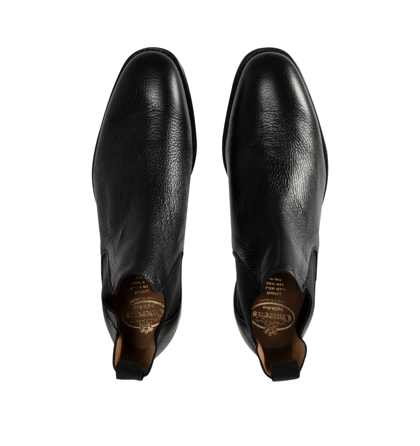 Church's o1h1sh11225 Amberley 2.0 Old Deerskin Boot in Black Size US 10 / EU 43 - 4 Thumbnail