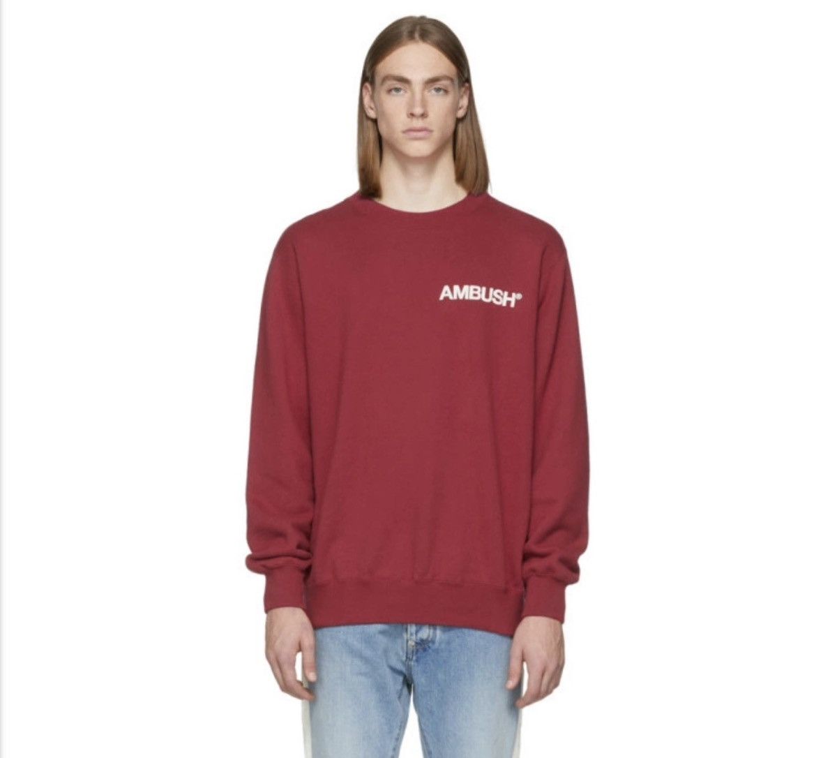 Ambush SSENSE Exclusive Red Nobo Sweatshirt