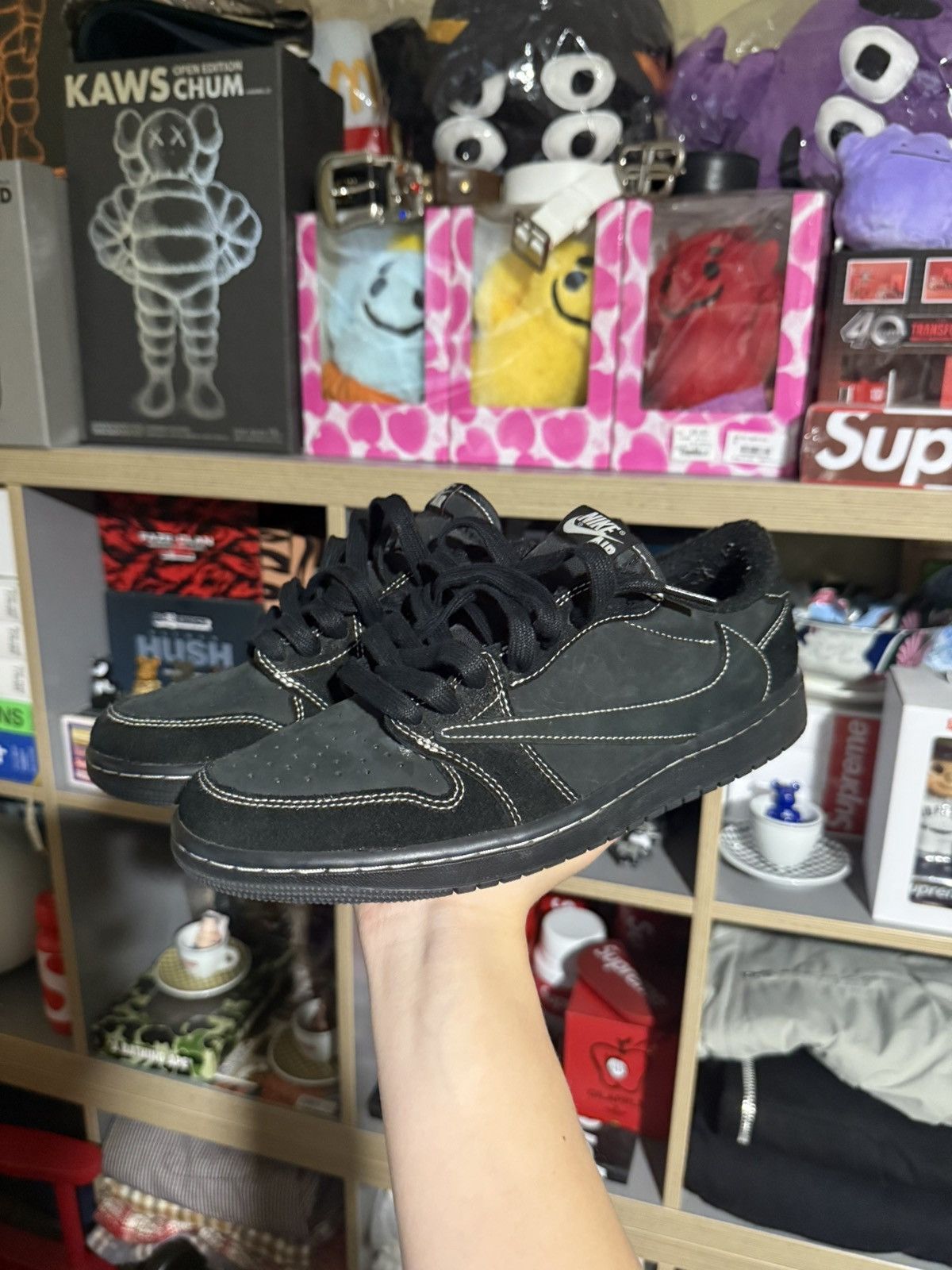 Air Jordan 1 Low Travis Scott Black Phantom