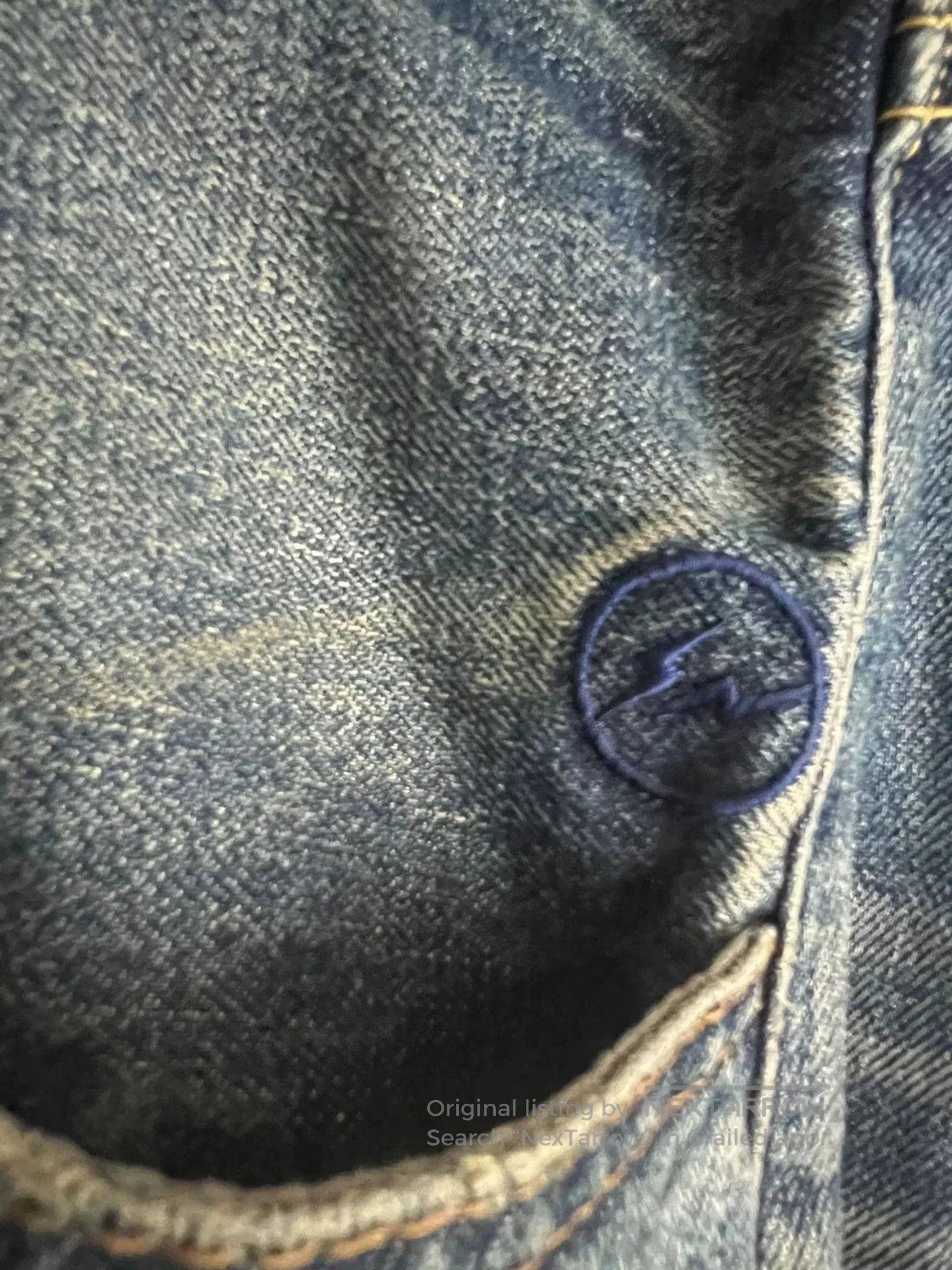 Vanquish vanquish fragment distressed blue denim jeans. Size US 34 / EU 50 - 6 Thumbnail