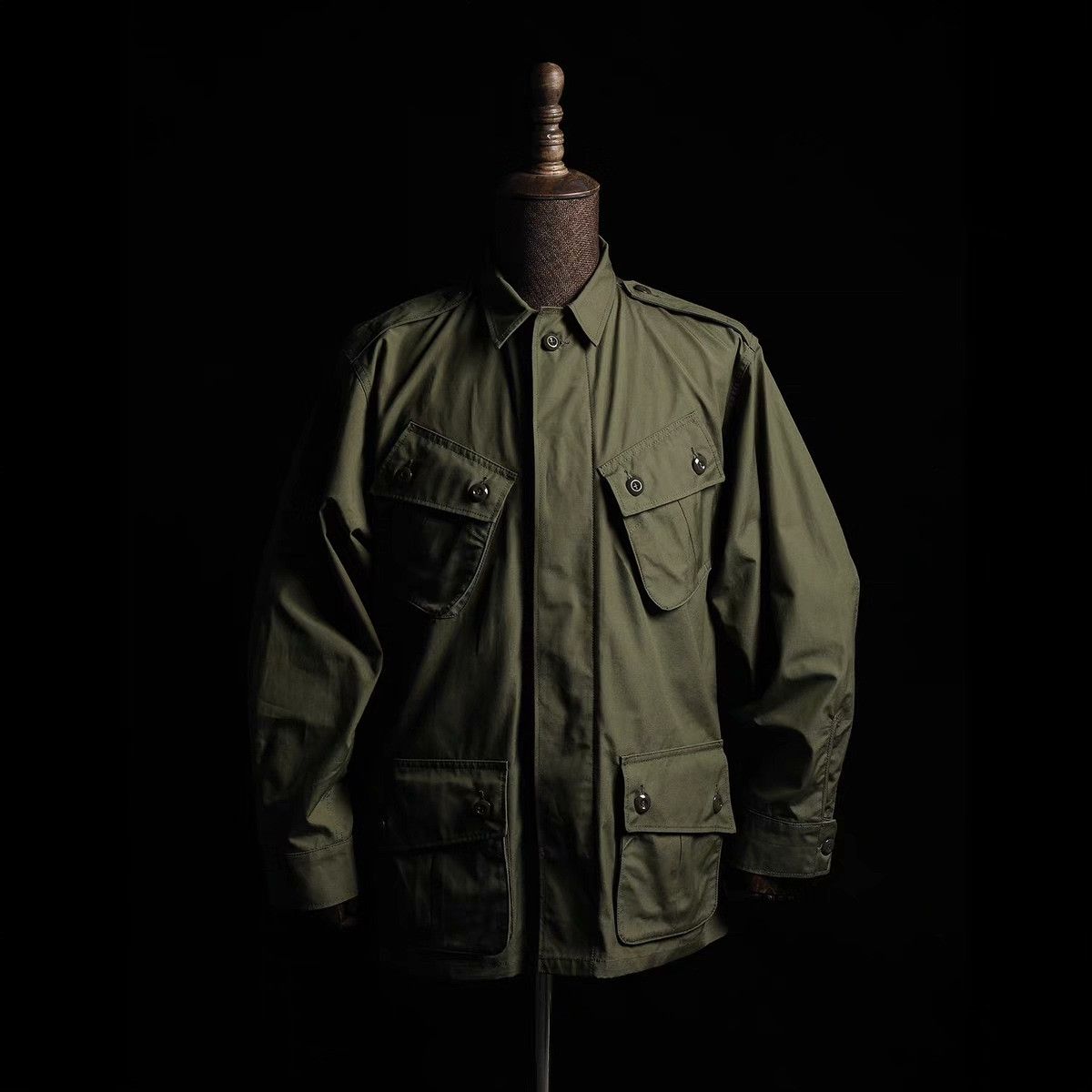 Gimo's GIZEMO OG107 Lightweight Supima Cotton Field Jacket Size US M / EU 48-50 / 2 - 1 Thumbnail