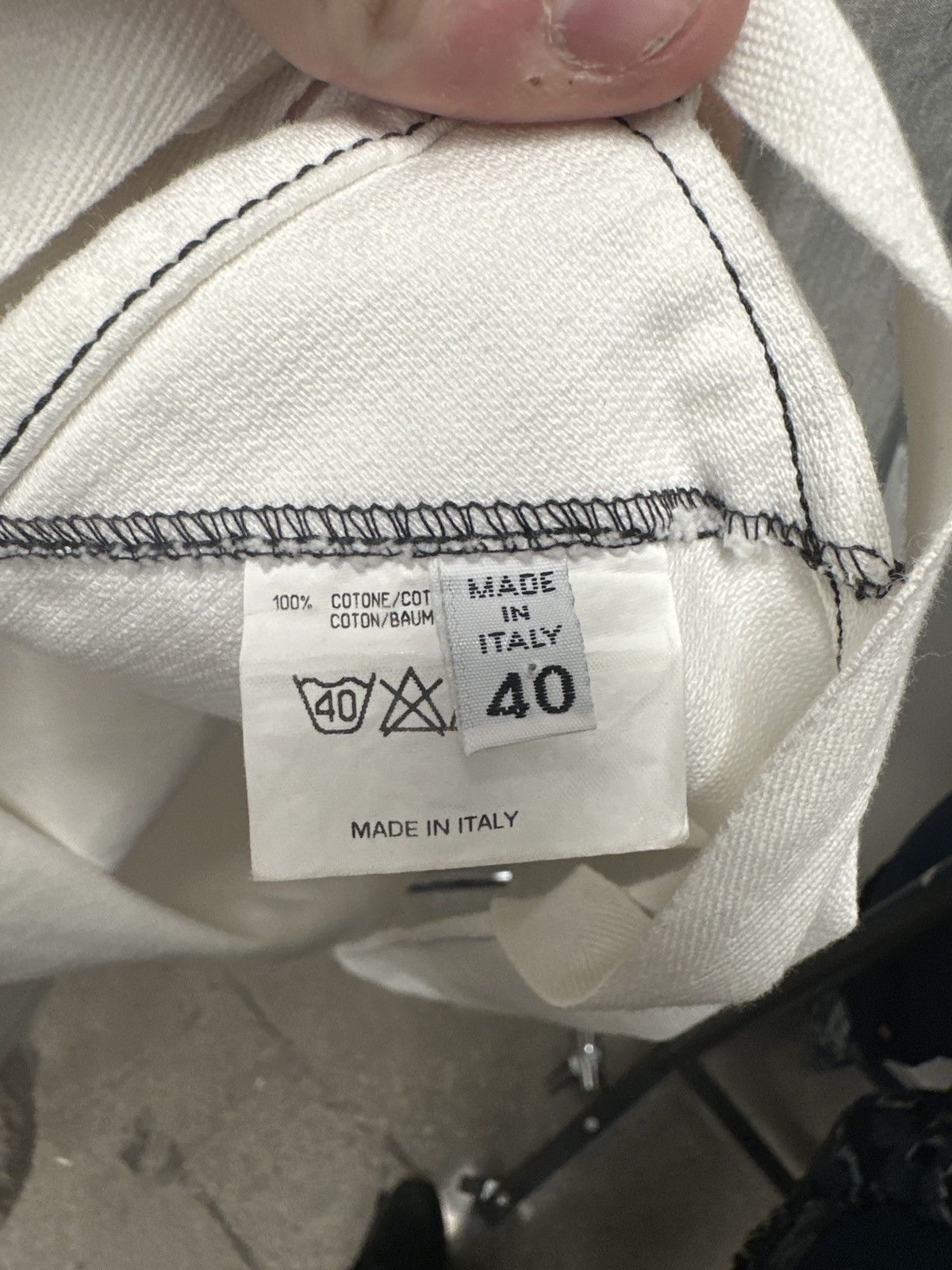 Maison Margiela SS99 Maison Margiela White ‘Side Tie’ Apron Dress Size ONE SIZE - 5 Thumbnail