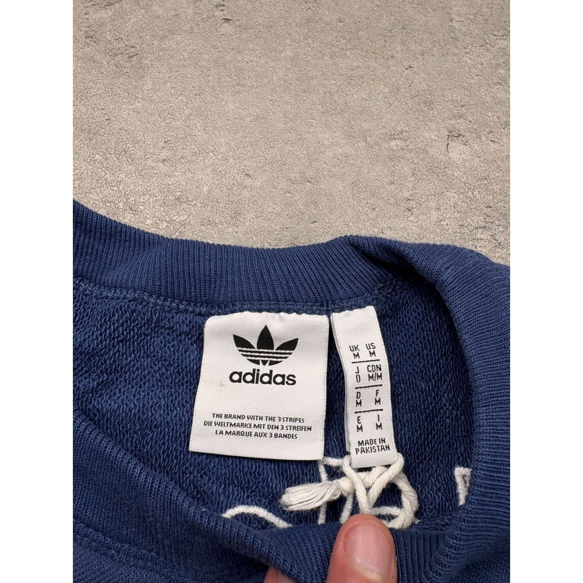 Adidas Vintage Adidas "Heritage" Pullover Hoodie – Navy & Red – Siz Size US M / EU 48-50 / 2 - 5 Thumbnail