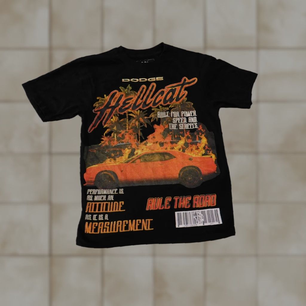 Reason Dodge Hellcat Shirt Mens Small Black Challenger SRT Graphic Tee Car Racing Muscle Size US S / EU 44-46 / 1 - 1 Thumbnail