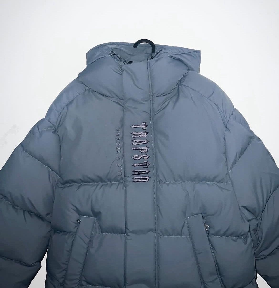 Trapstar London Trapstar Decoded Hooded Puffer 2.0 - Grey Size US S / EU 44-46 / 1 - 4 Thumbnail