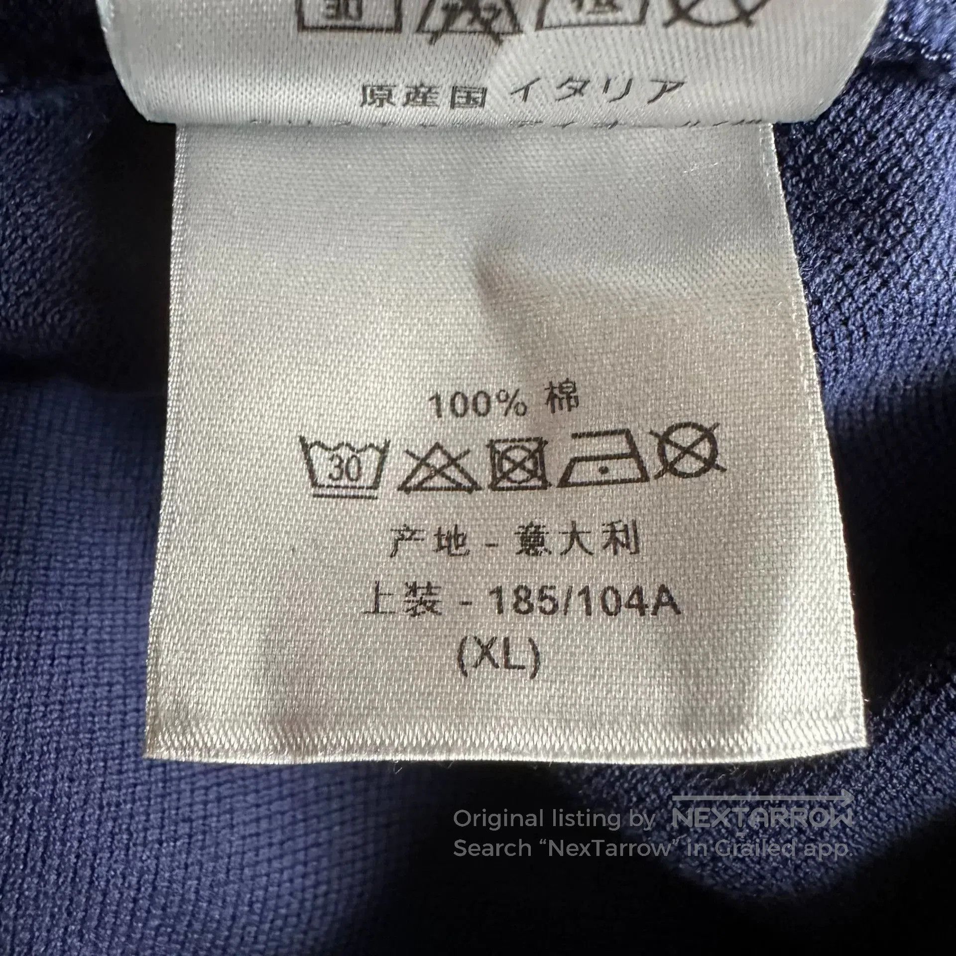 Dior Dior Navy Bee Embroidery Short Sleeve Polo. Size US XL / EU 56 / 4 - 7 Thumbnail