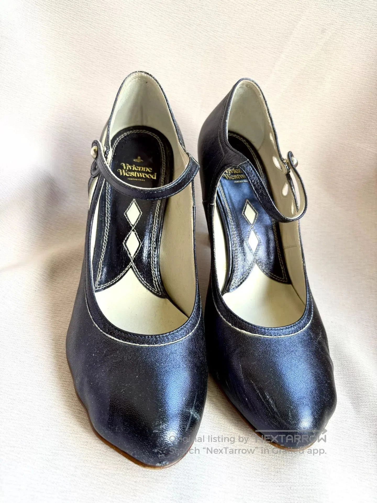Vivienne Westwood Vivienne Westwood Metal Blue Cat Claw Shoes. Size US 5 / IT 35 - 2 Thumbnail