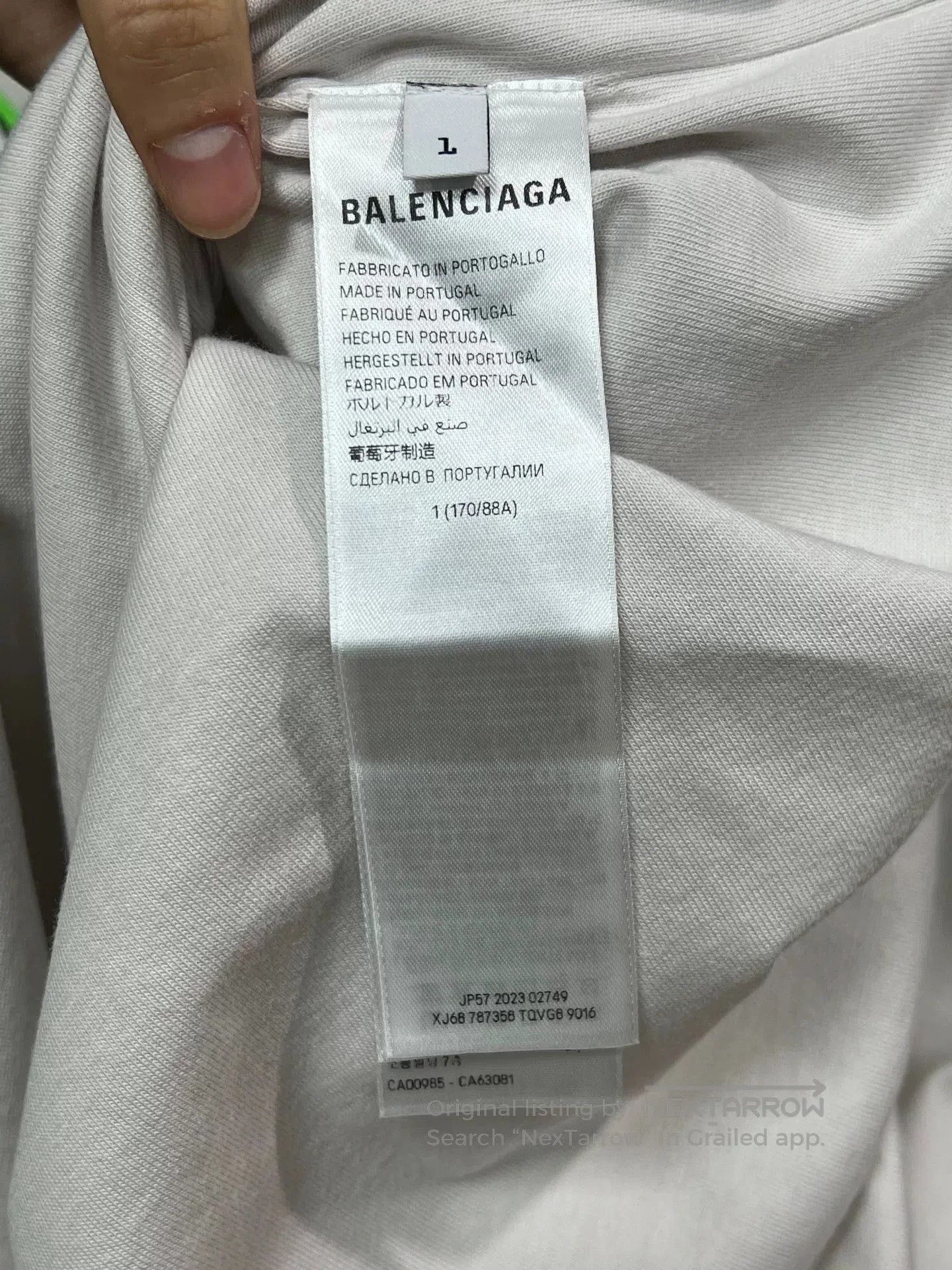 Balenciaga Balenciaga BFRND Short Sleeve. Size US S / EU 44-46 / 1 - 5 Thumbnail