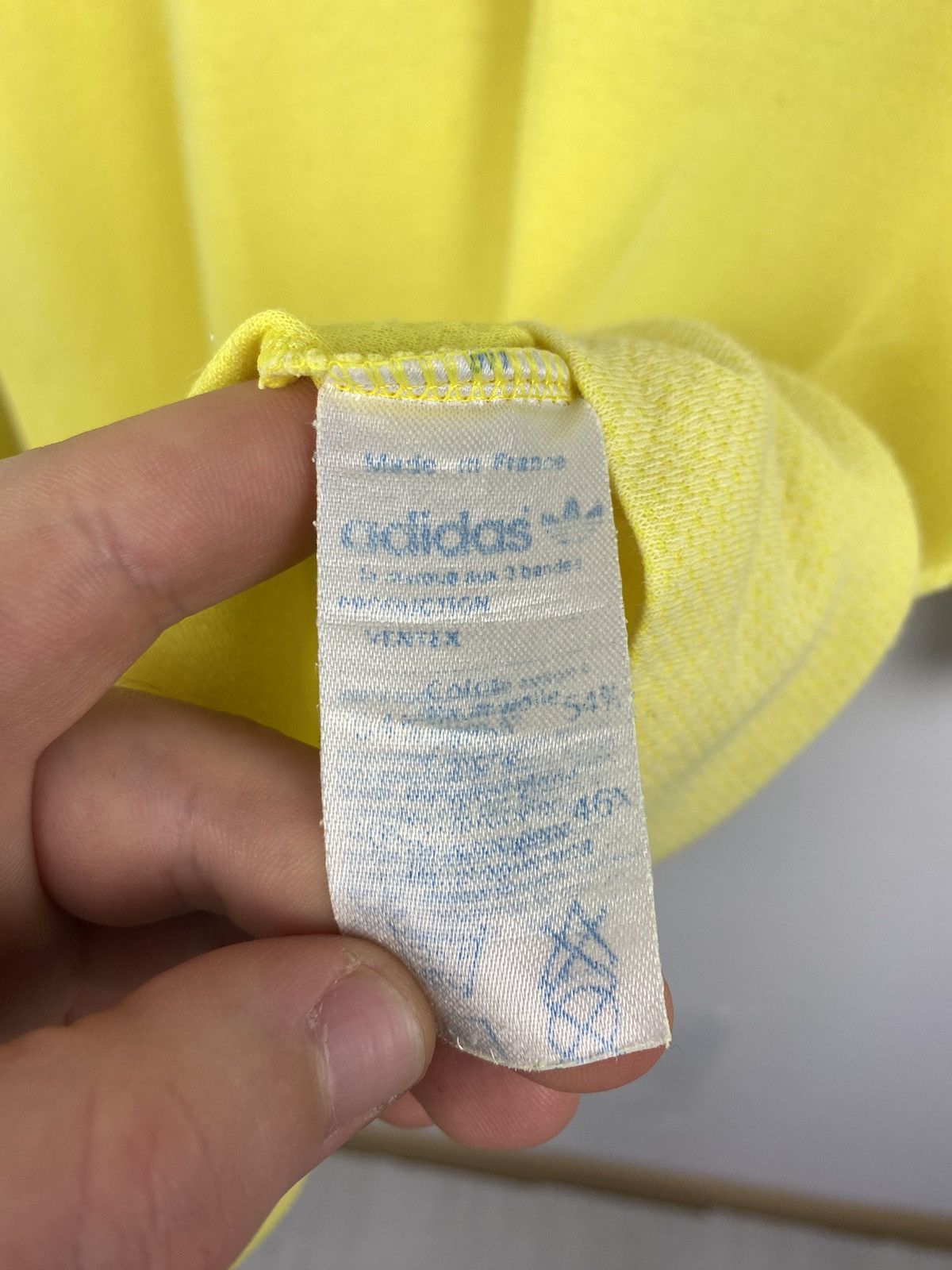 Vintage Vintage Adidas Winterthur 1980s #15 Ventex Soccer Jersey Size US M / EU 48-50 / 2 - 12 Thumbnail