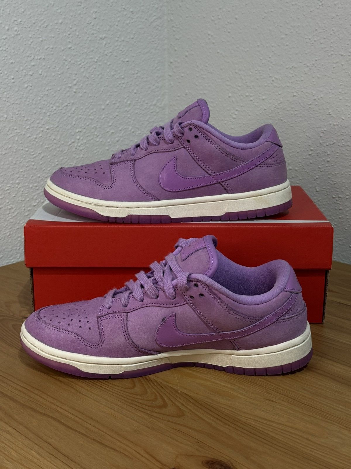 Nike Nike Dunk Low PRM MF Rush Fuchsia Size US 6.5 / IT 36.5 - 3 Thumbnail