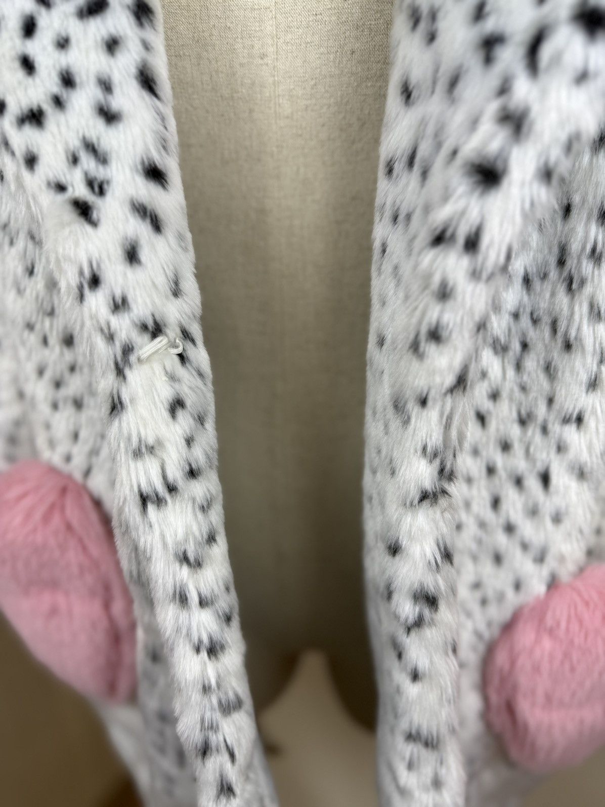 Other Skinnydip London Faux Fur YK2 Coat with Heart Pockets Size ONE SIZE - 2 Thumbnail
