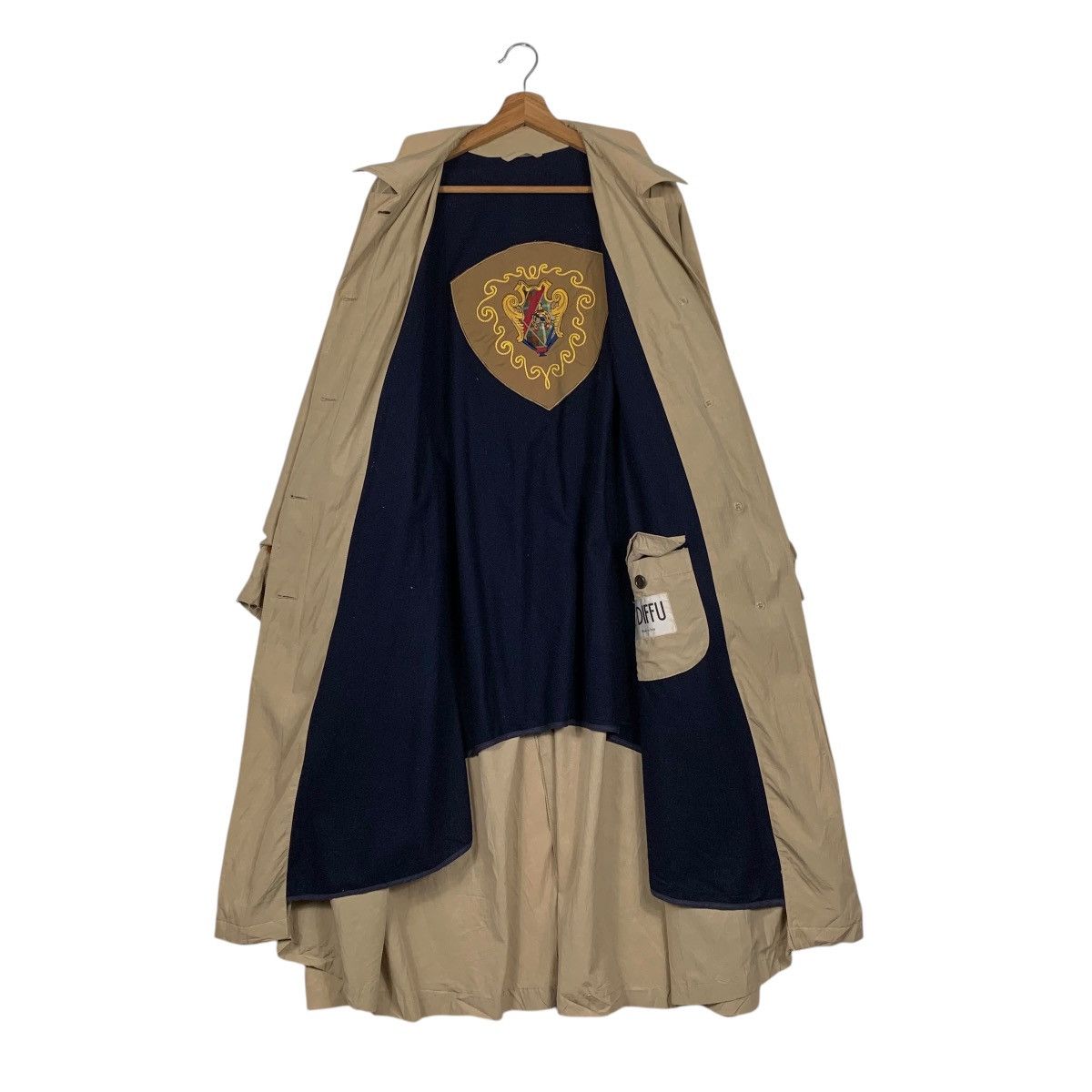 Other Made In Italy J Diffu Trench Coat Size XL / US 12-14 / IT 48-50 - 12 Thumbnail