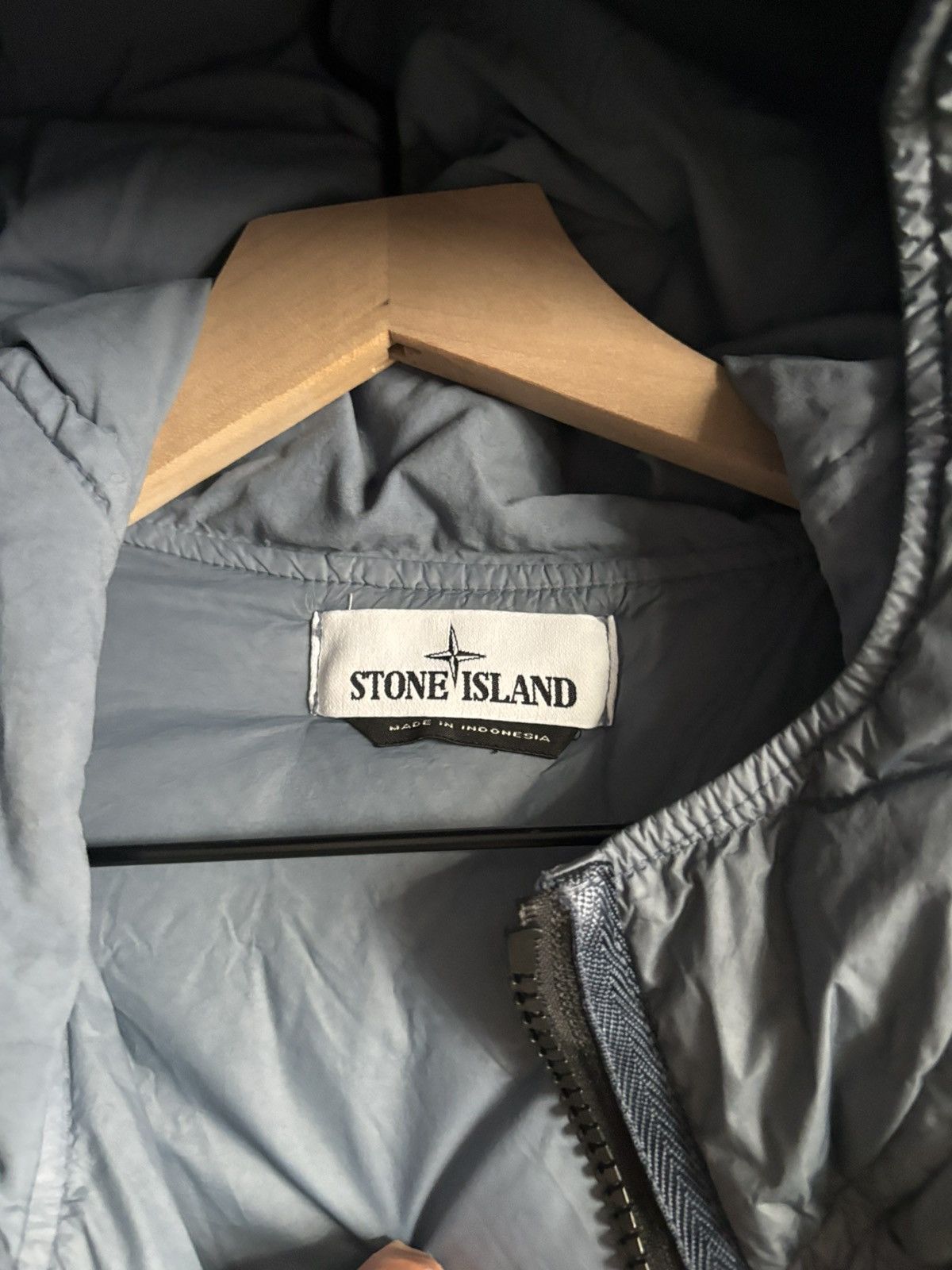 Designer Stone Island Garment Dyed Crinkle Reps NY Down Puffer Jacket Size US XXL / EU 58 / 5 - 2 Thumbnail