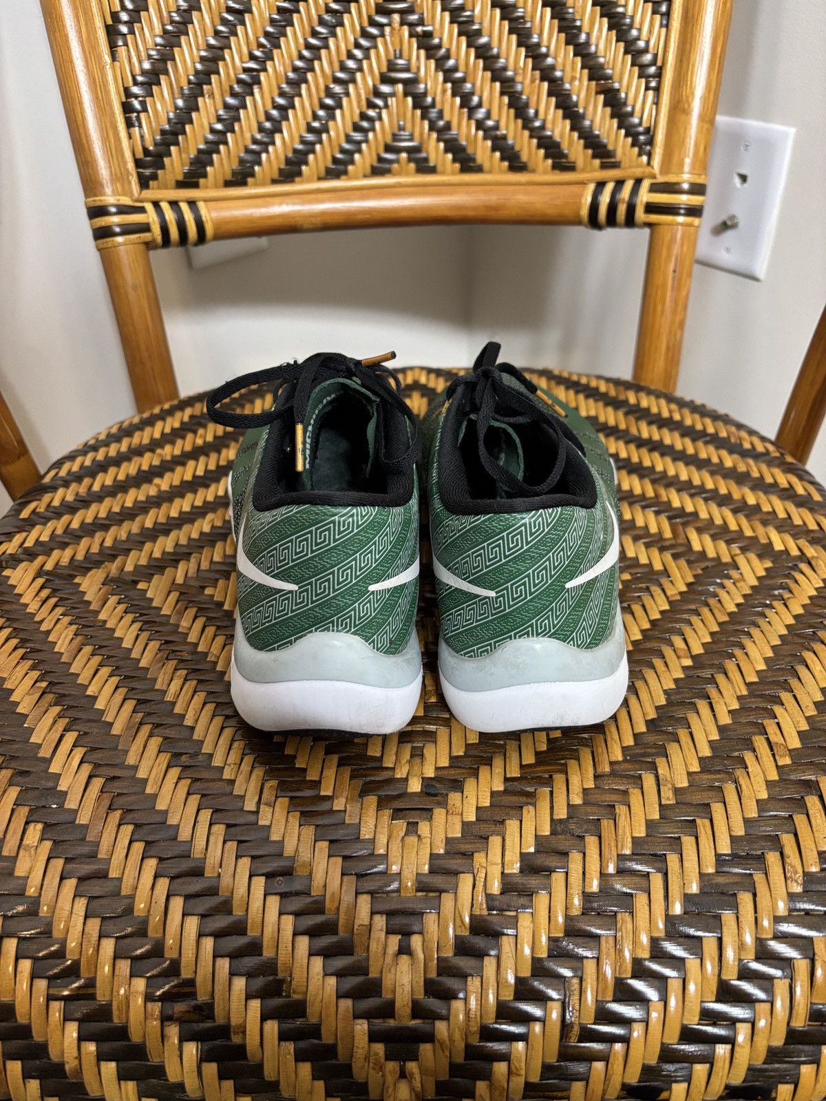 Nike Nike Free Trainer 5.0 V6 AMP 'Michigan State' 723939-317 Size US 8.5 / EU 41-42 - 4 Thumbnail