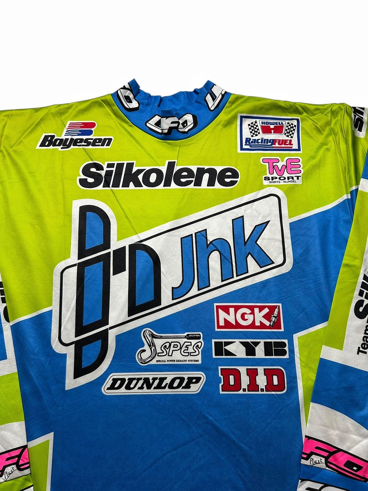 Gear for Sports × Vintage Rare Vintage 90s Kawasaki Team Racing UFO Jersey Motocross Size US L / EU 52-54 / 3 - 5 Thumbnail