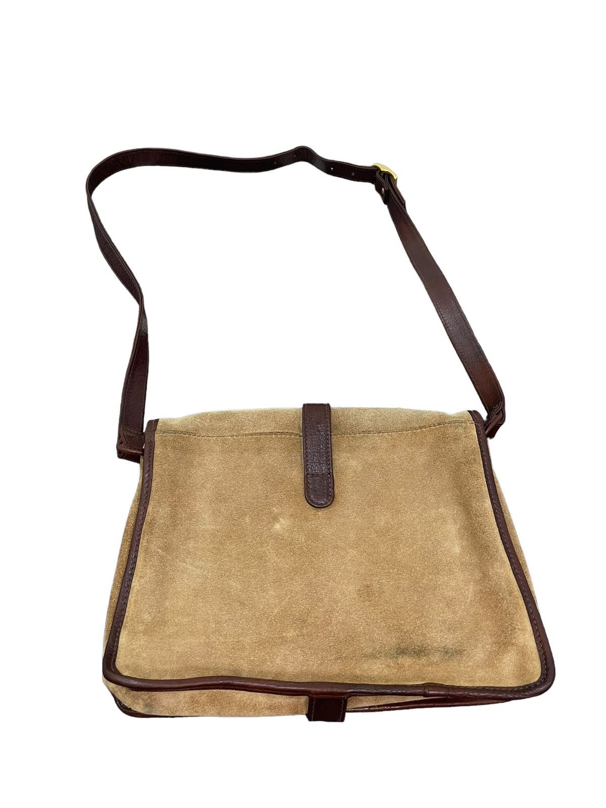 Valentino Full Leather Suede Valentino Italy Cross Body Bag 3🟩 Size ONE SIZE - 12 Thumbnail