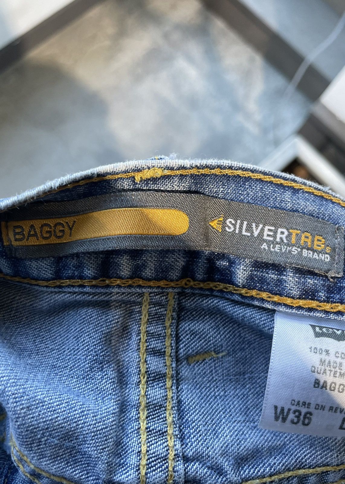 Levi's Vintage Clothing Vintage Y2K Levi's Silver Tab Wide-Leg Jeans Size US 36 / EU 52 - 6 Thumbnail