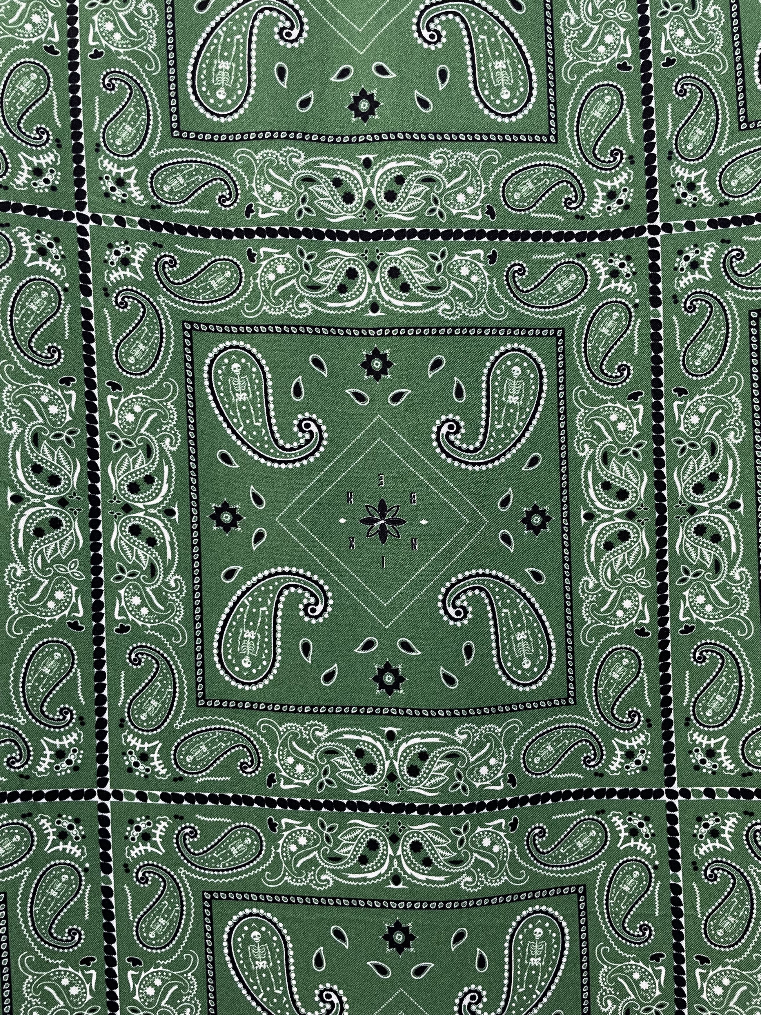 Other NIKBEN El Pino Shirt Viscose Bandana Paisley All Over Print Size US M / EU 48-50 / 2 - 8 Thumbnail