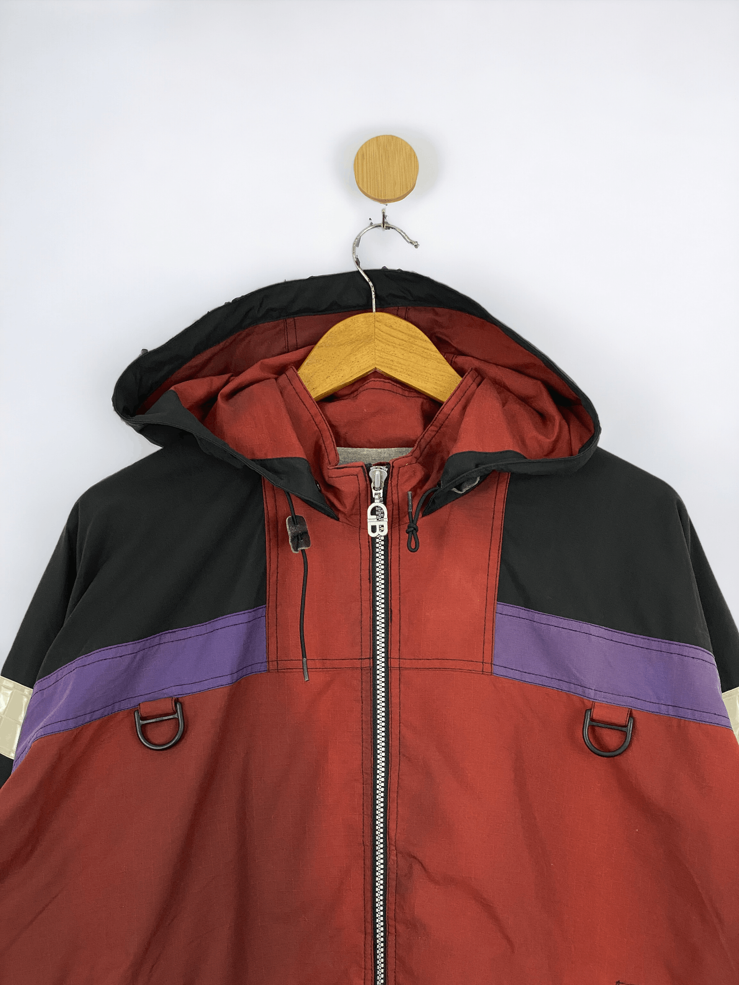 Japanese Brand Vintage 90s Great Banff Windbreaker Outdoor Jacket JA0062 Size US XXL / EU 58 / 5 - 2 Thumbnail