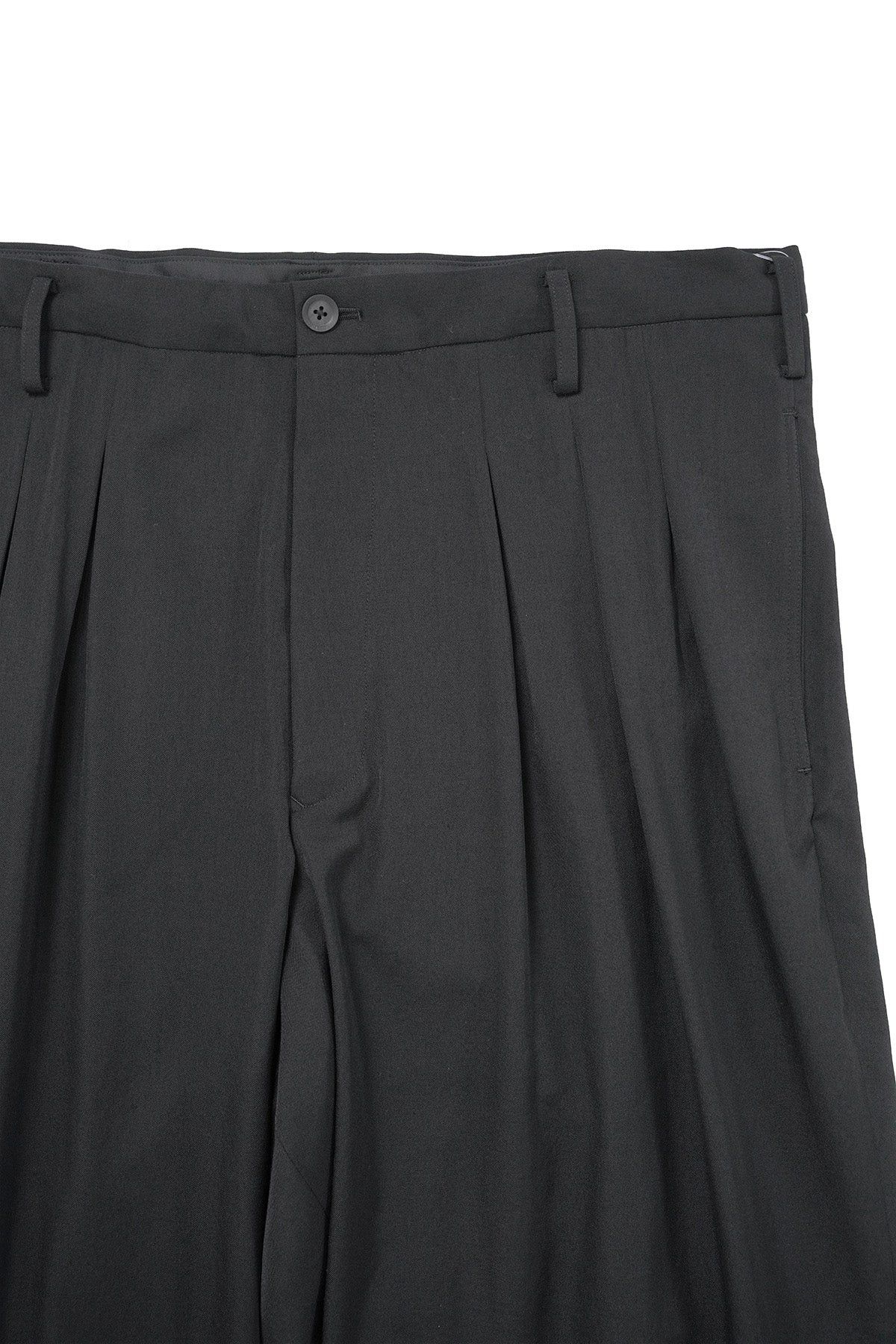 Yohji Yamamoto Yohji Yamamoto Pour Homme - Ta/TUXEDO 12 Tuck Wide Pants Size US 30 / EU 46 - 6 Thumbnail