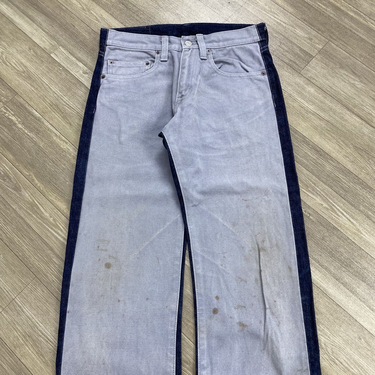 Japanese Brand Vintage Kojima Genes Japan Reconstruct Grey Denim Pants Y2K Size US 30 / EU 46 - 2 Thumbnail