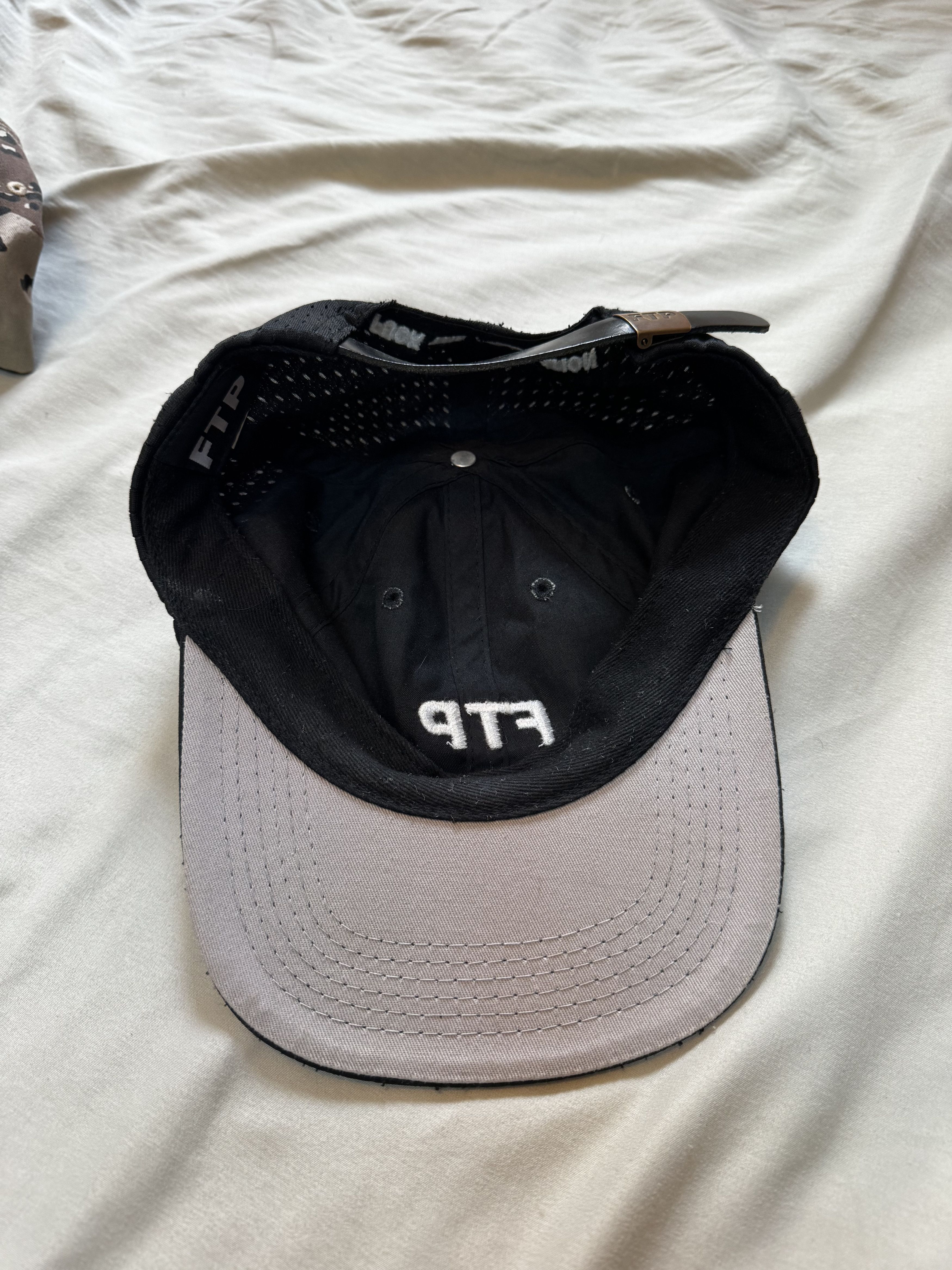 Fuck The Population Black Mesh FTP Hat Size ONE SIZE - 2 Thumbnail