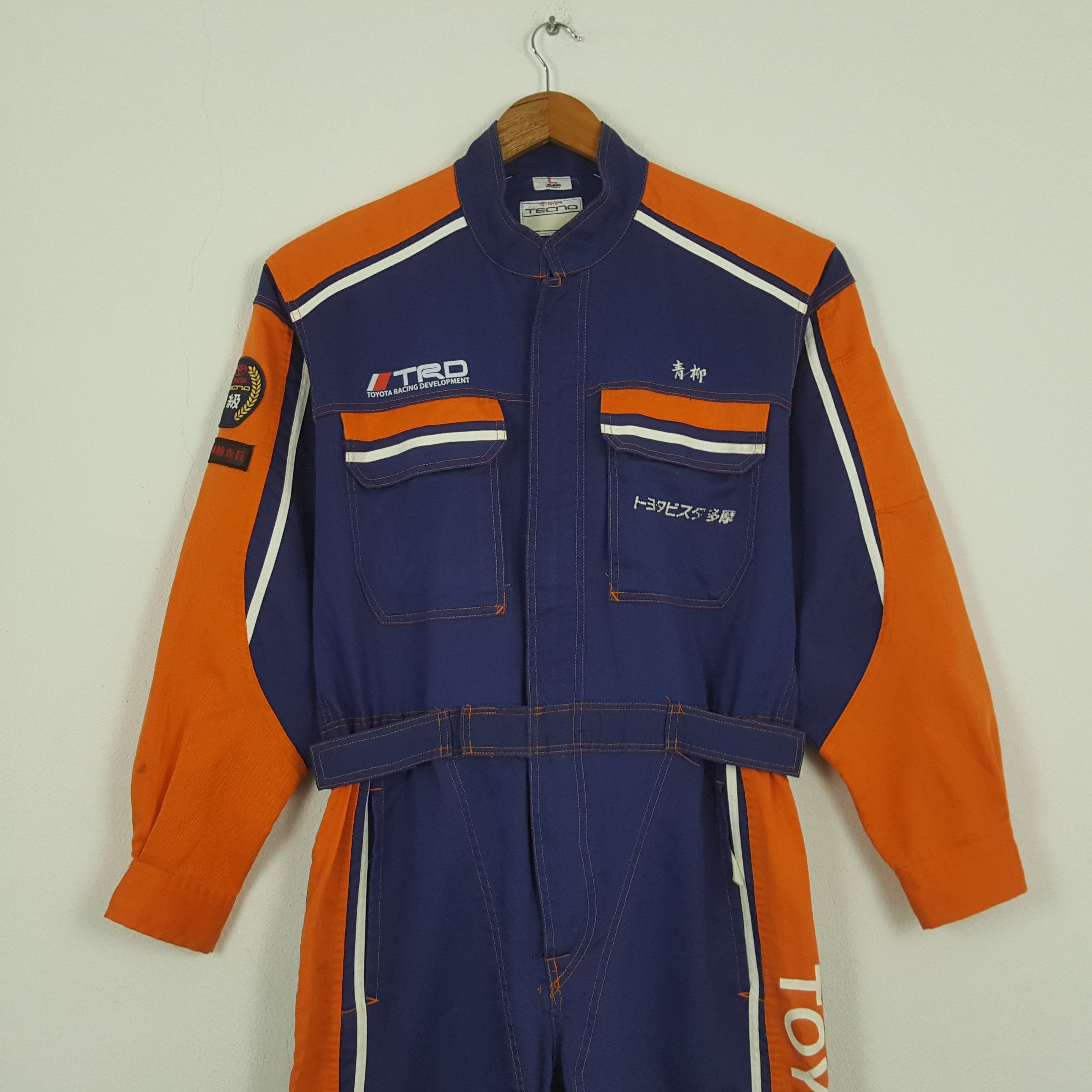 Japanese Brand Vintage Vista Tecno TRD Toyota Racing Coverall RR16 Size US M / EU 48-50 / 2 - 5 Thumbnail