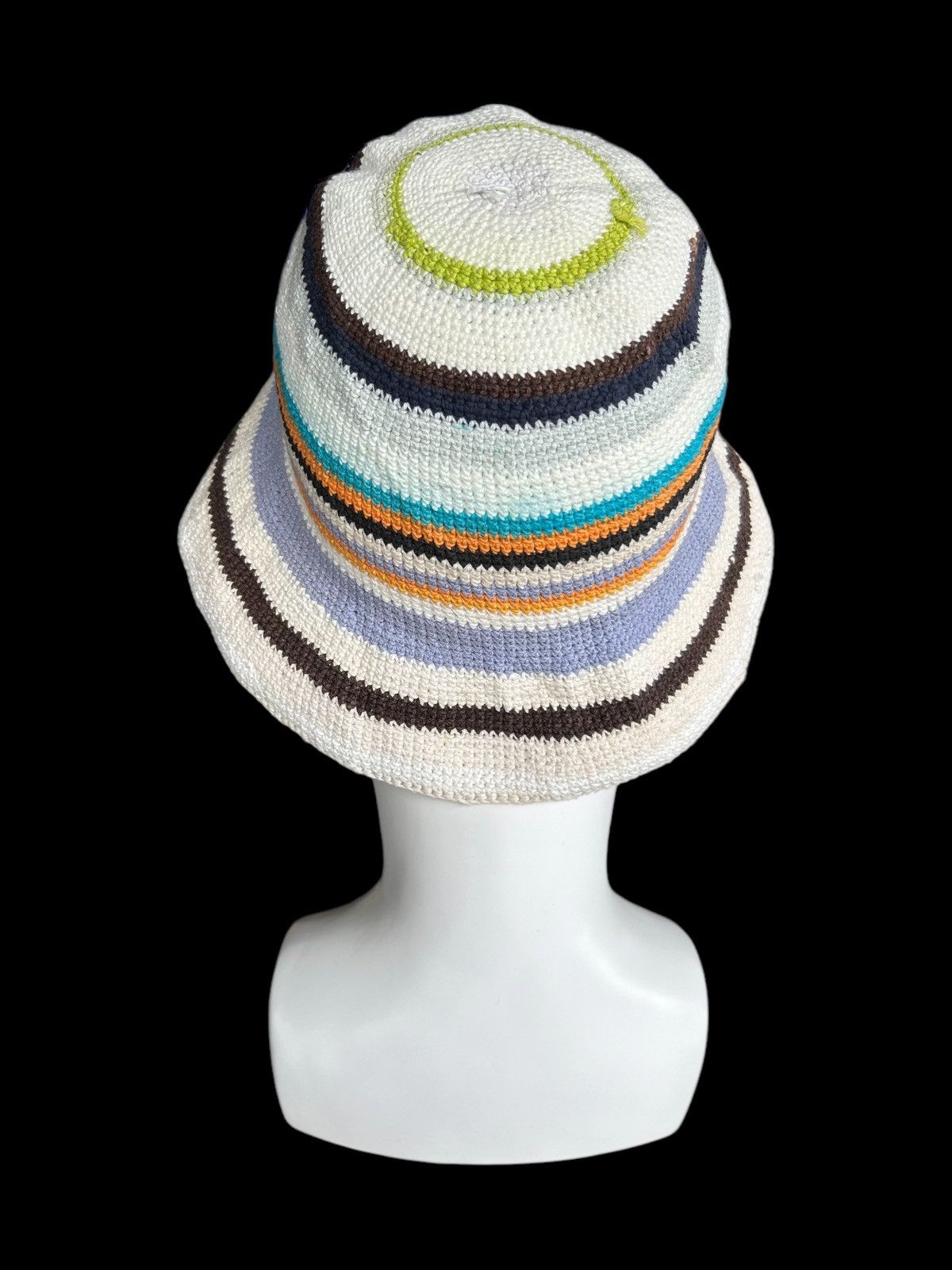 Japanese Brand × Kapital × Vintage Crochet Knitted Handmade Bucket Hats ☠️☠️ Size ONE SIZE - 1 Thumbnail