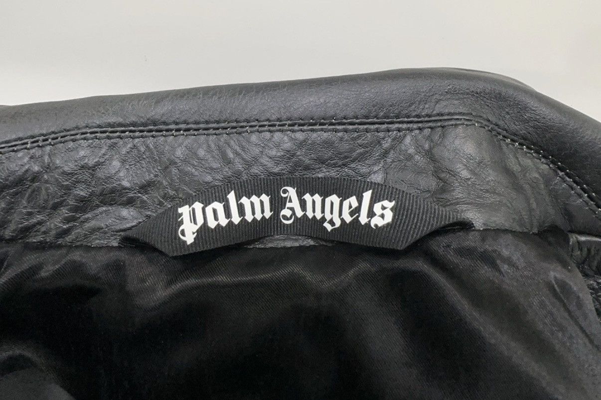 Palm Angels Palm Angels leather biker jacket Size US M / EU 48-50 / 2 - 3 Thumbnail