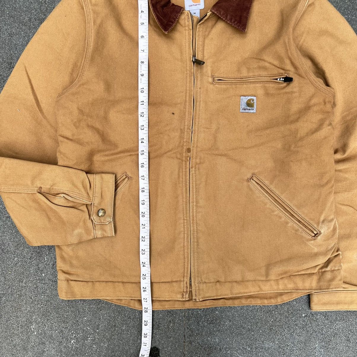 Carhartt × Vintage Vintage Carhartt Detroit Jacket 103828 BRN Size US M / EU 48-50 / 2 - 8 Thumbnail